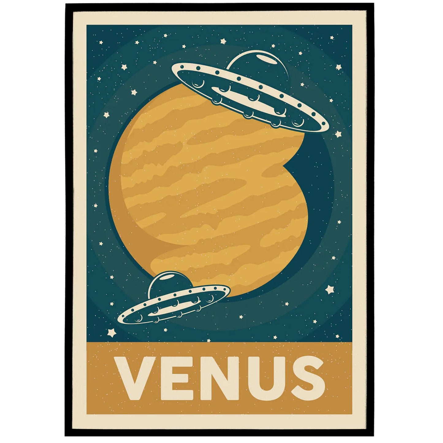 Planet Venus Poster - HypeSheriff