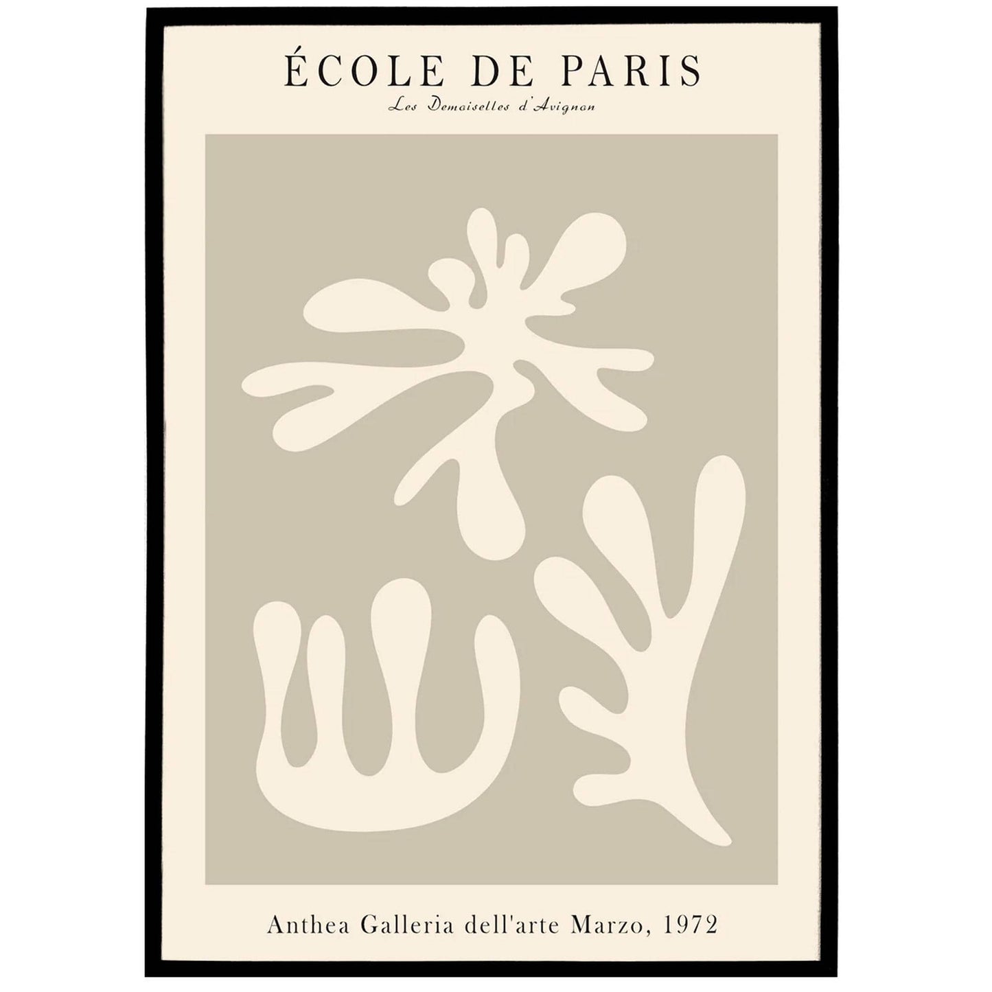 Ecole De Paris Exhibition Poster - HypeSheriff
