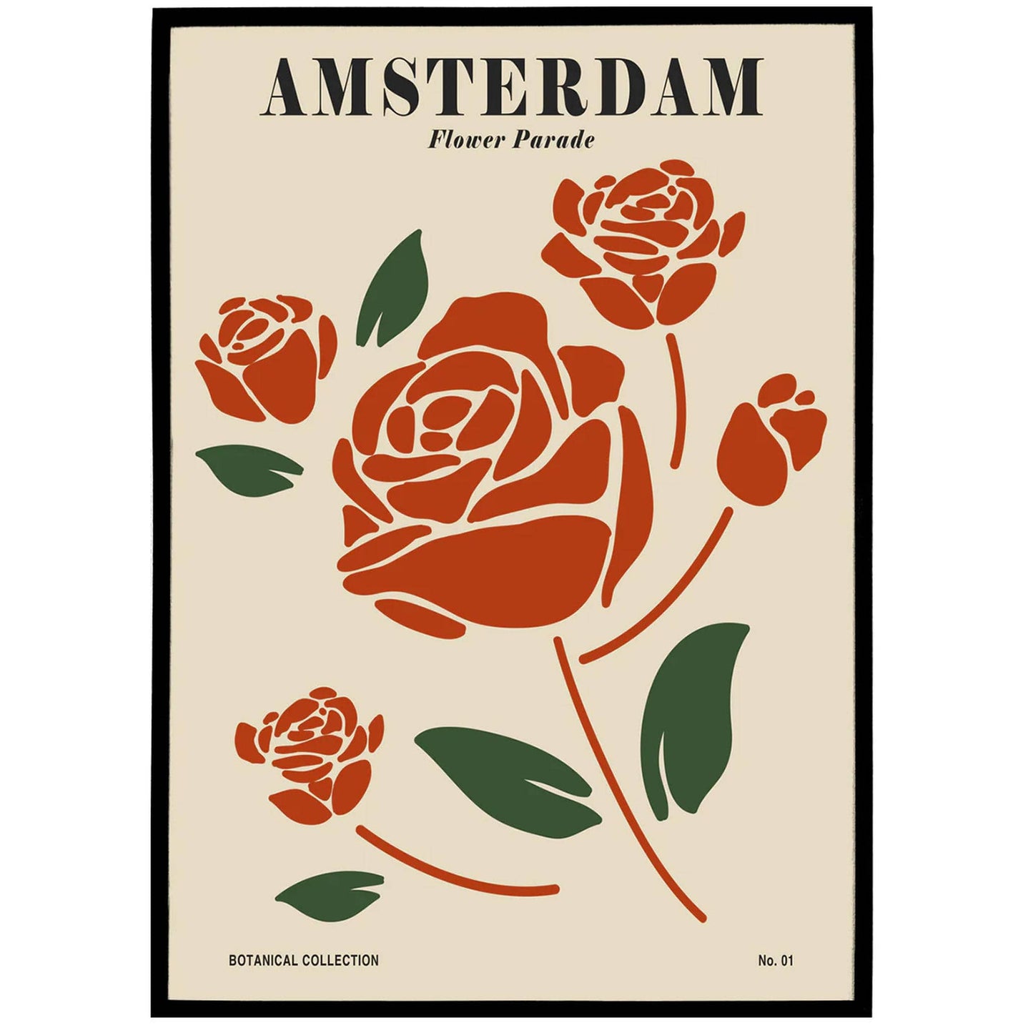 Amsterdam Flower Parade Poster - HypeSheriff
