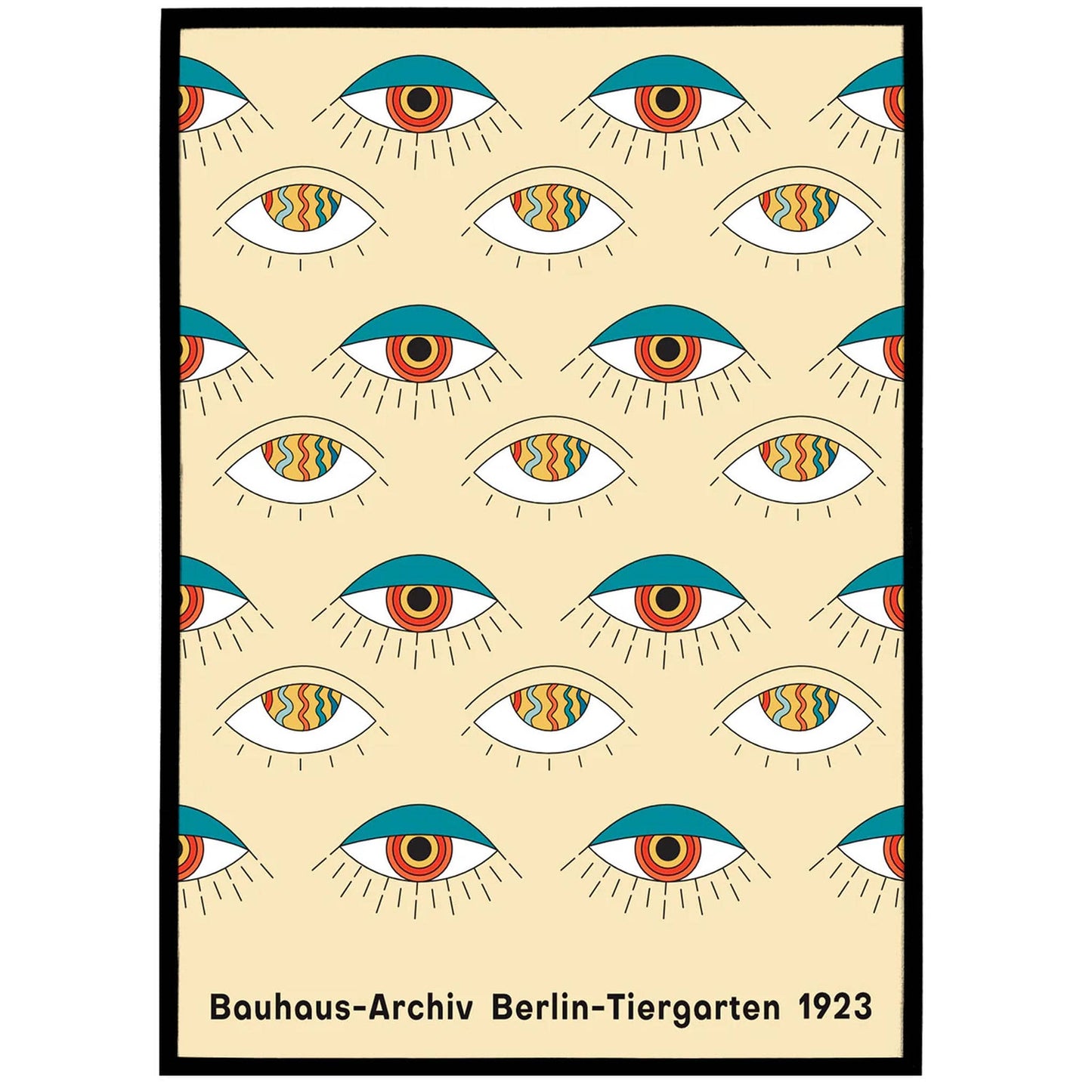 Contemporary Bauhaus Poster - HypeSheriff