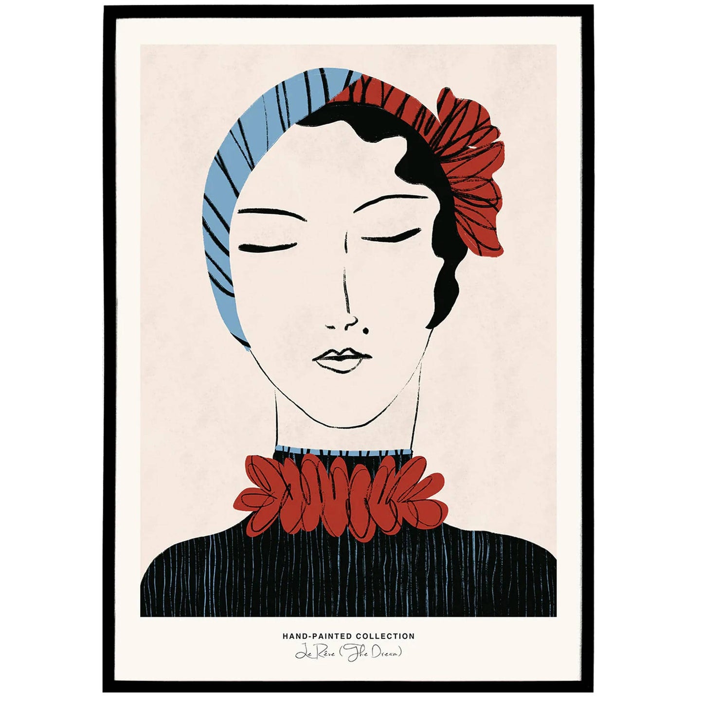 Le Rêve (The Dream) | Hand-Painted Collection Poster - HypeSheriff