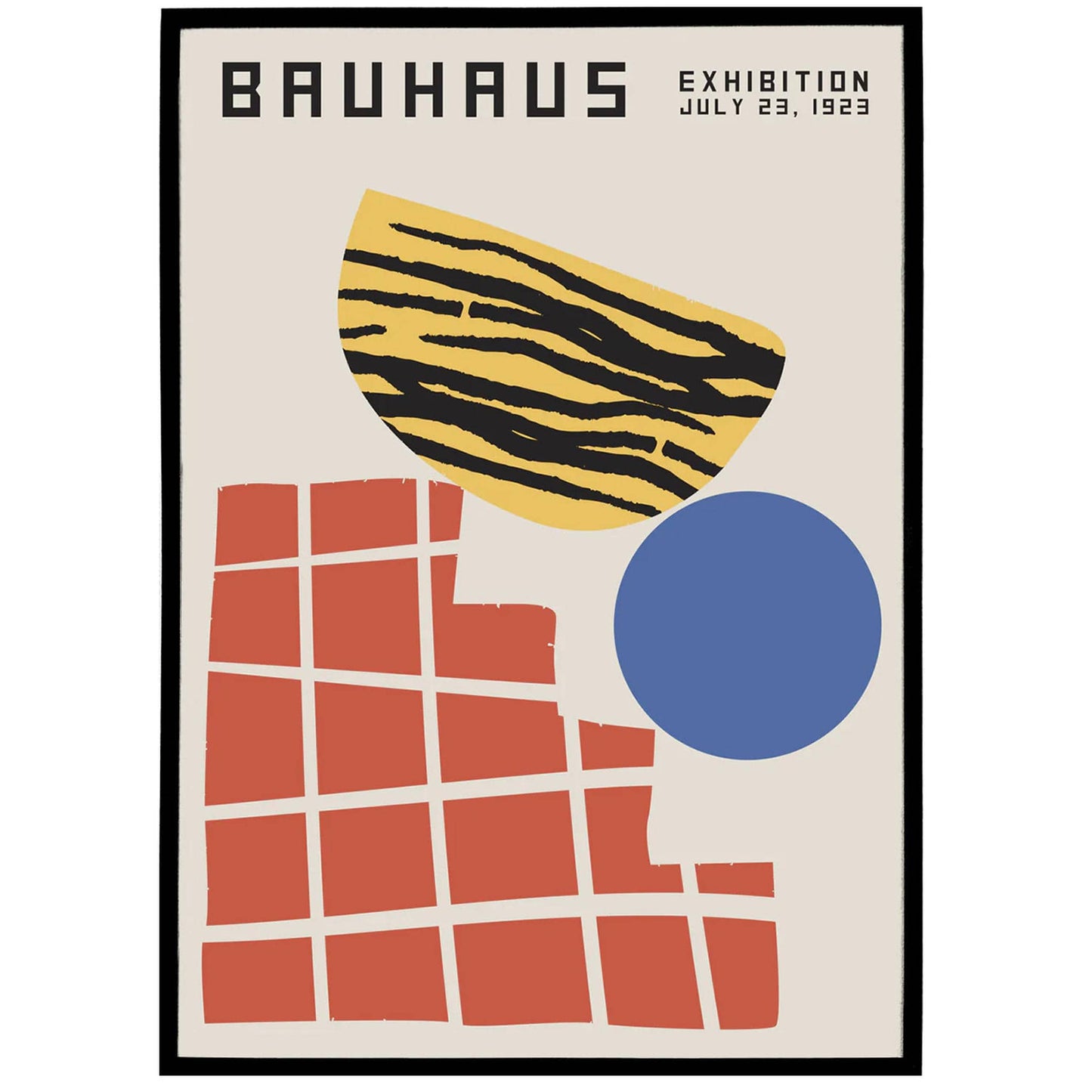 Modern Bauhaus Poster - HypeSheriff
