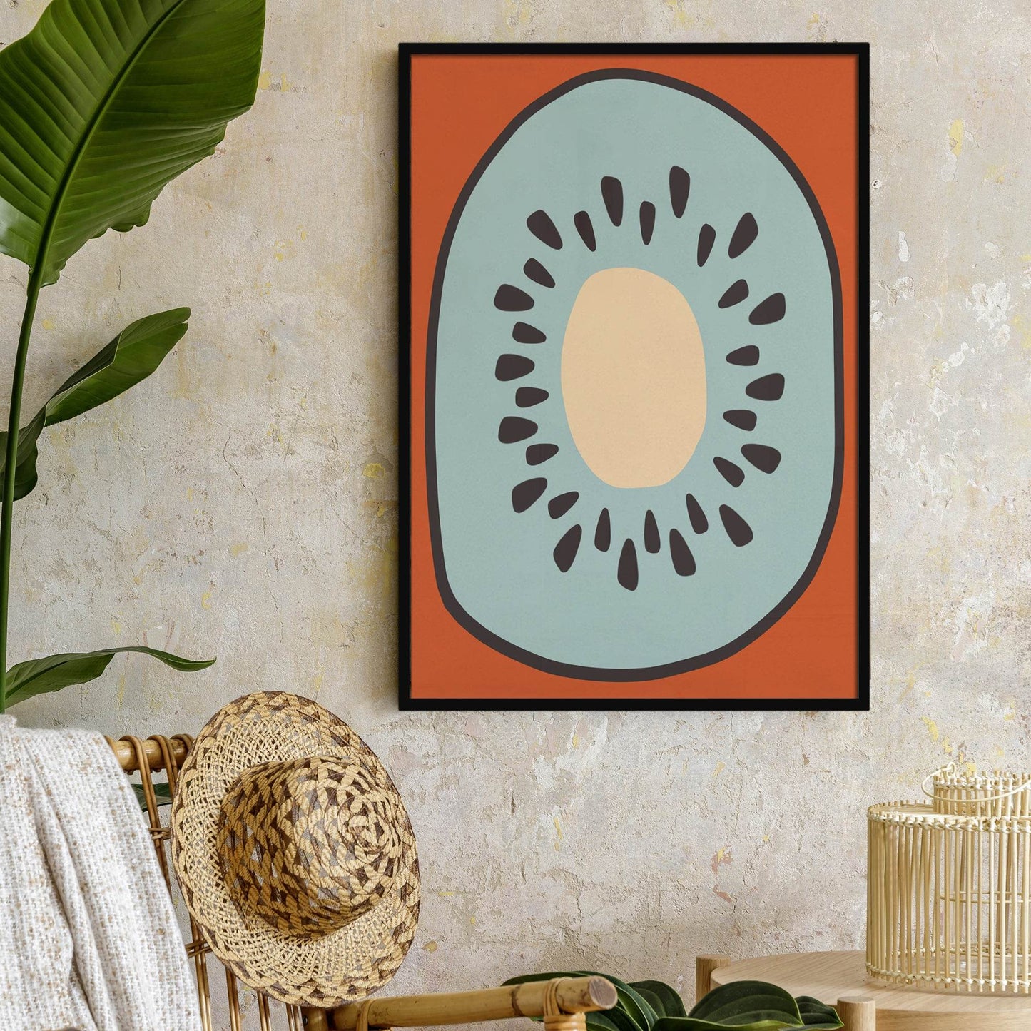 Retro Kiwi Print - HypeSheriff