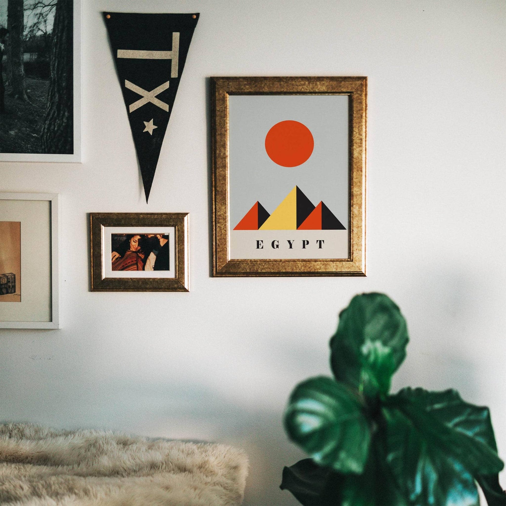 Minimalist Egypt Poster - HypeSheriff