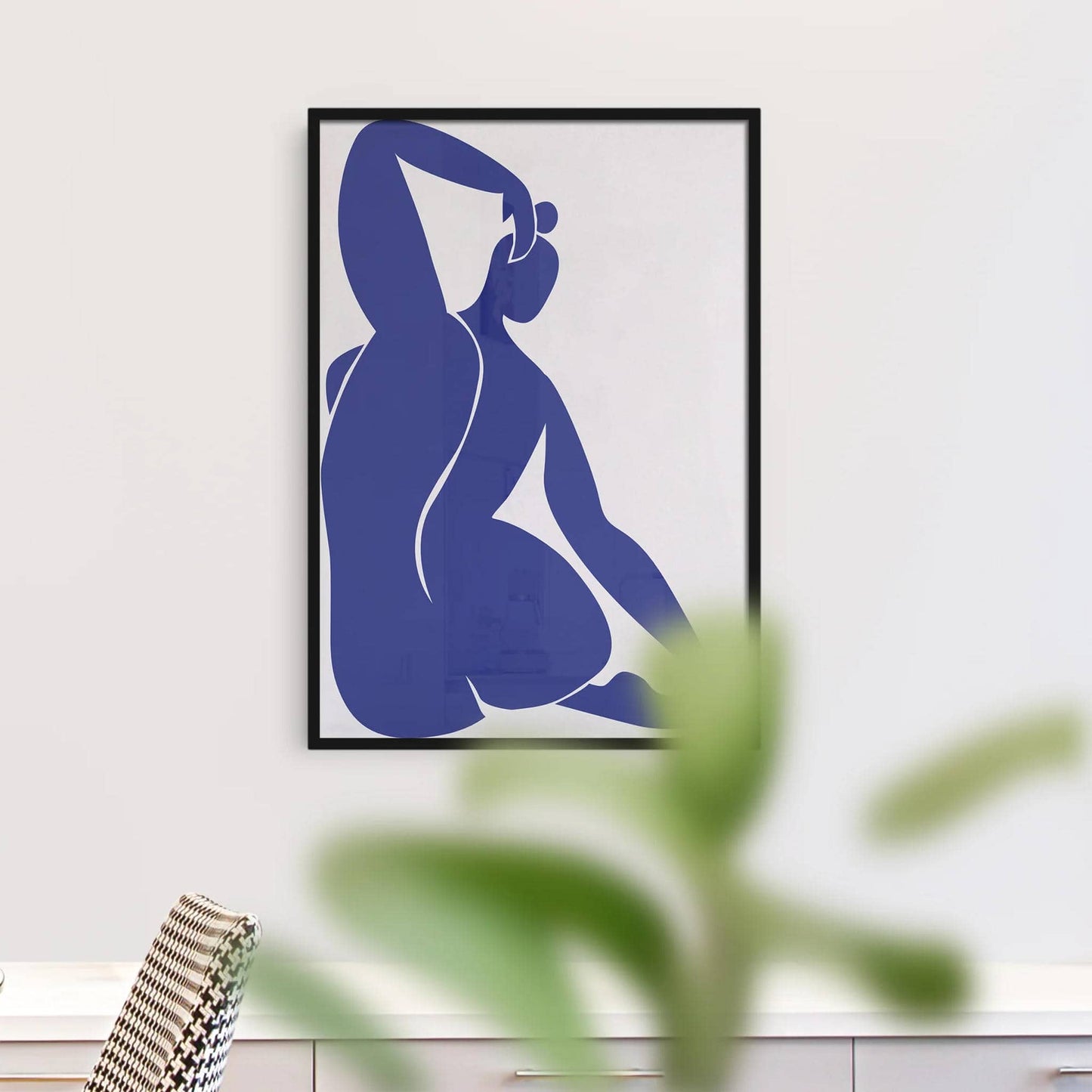 Set of 3 Blue Women Posters - HypeSheriff