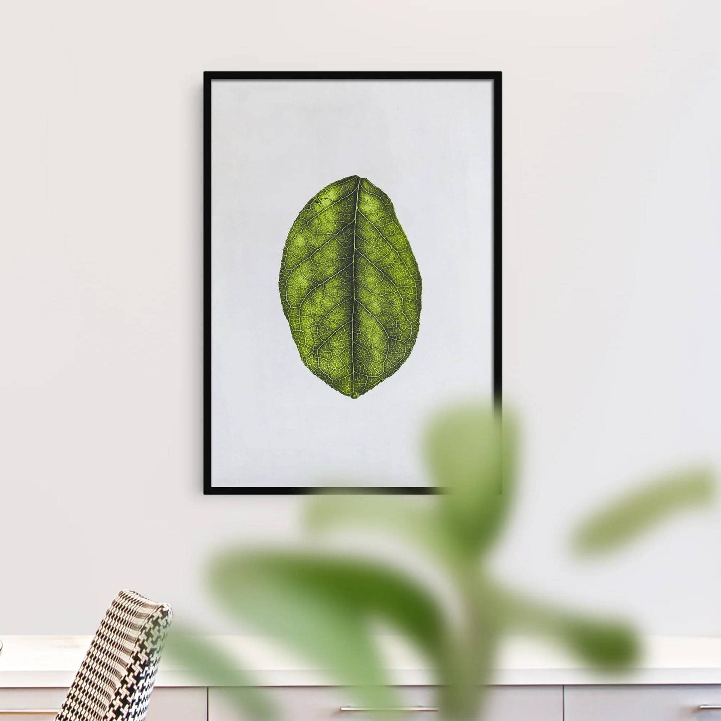 Minimalist Leaf Photography Poster - HypeSheriff
