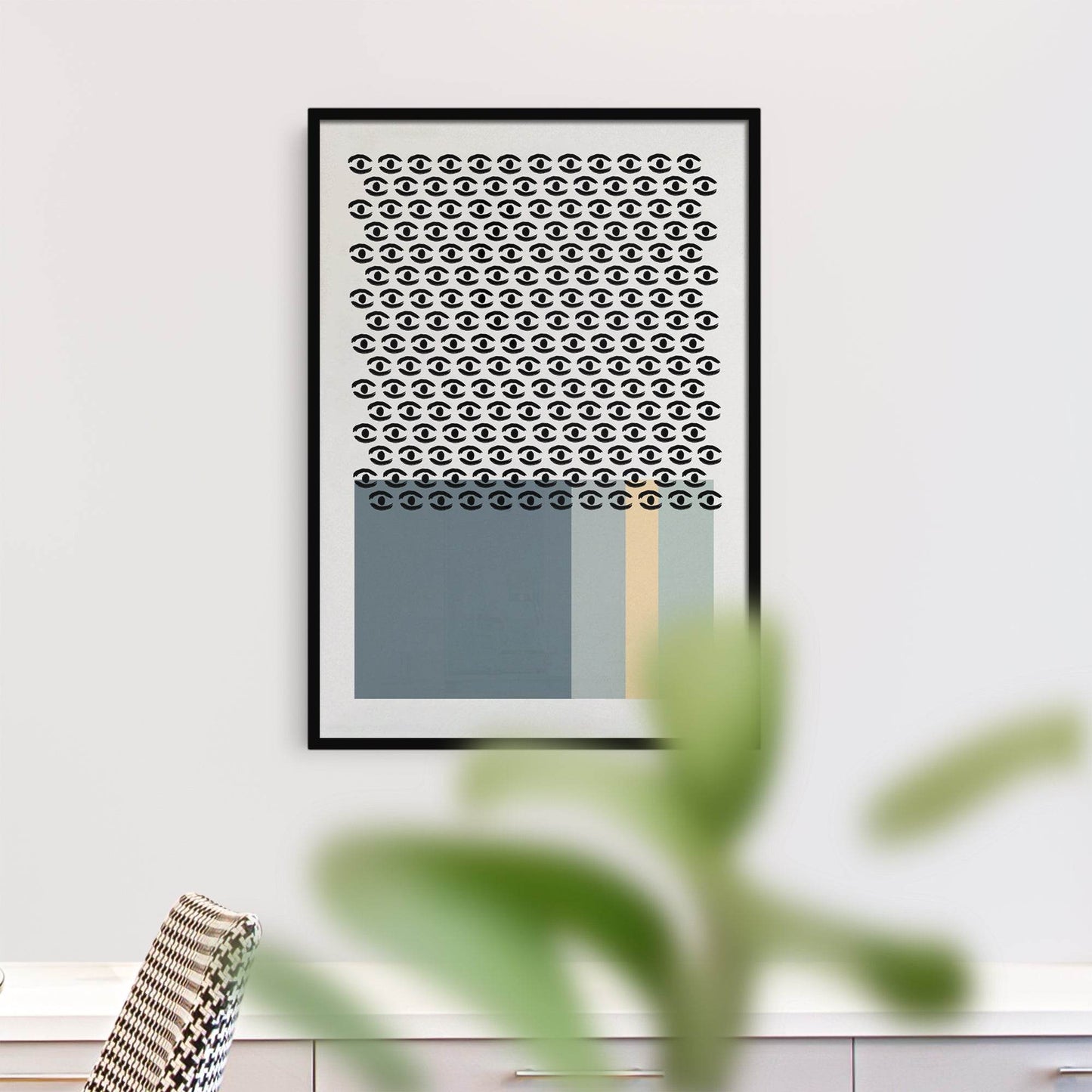 Abstract Mid Century Modern Print - HypeSheriff