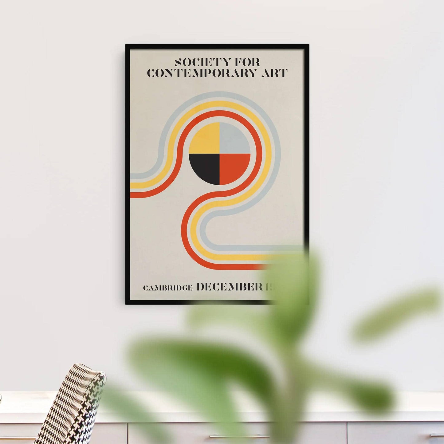 Contemporary Exhibition Poster - HypeSheriff