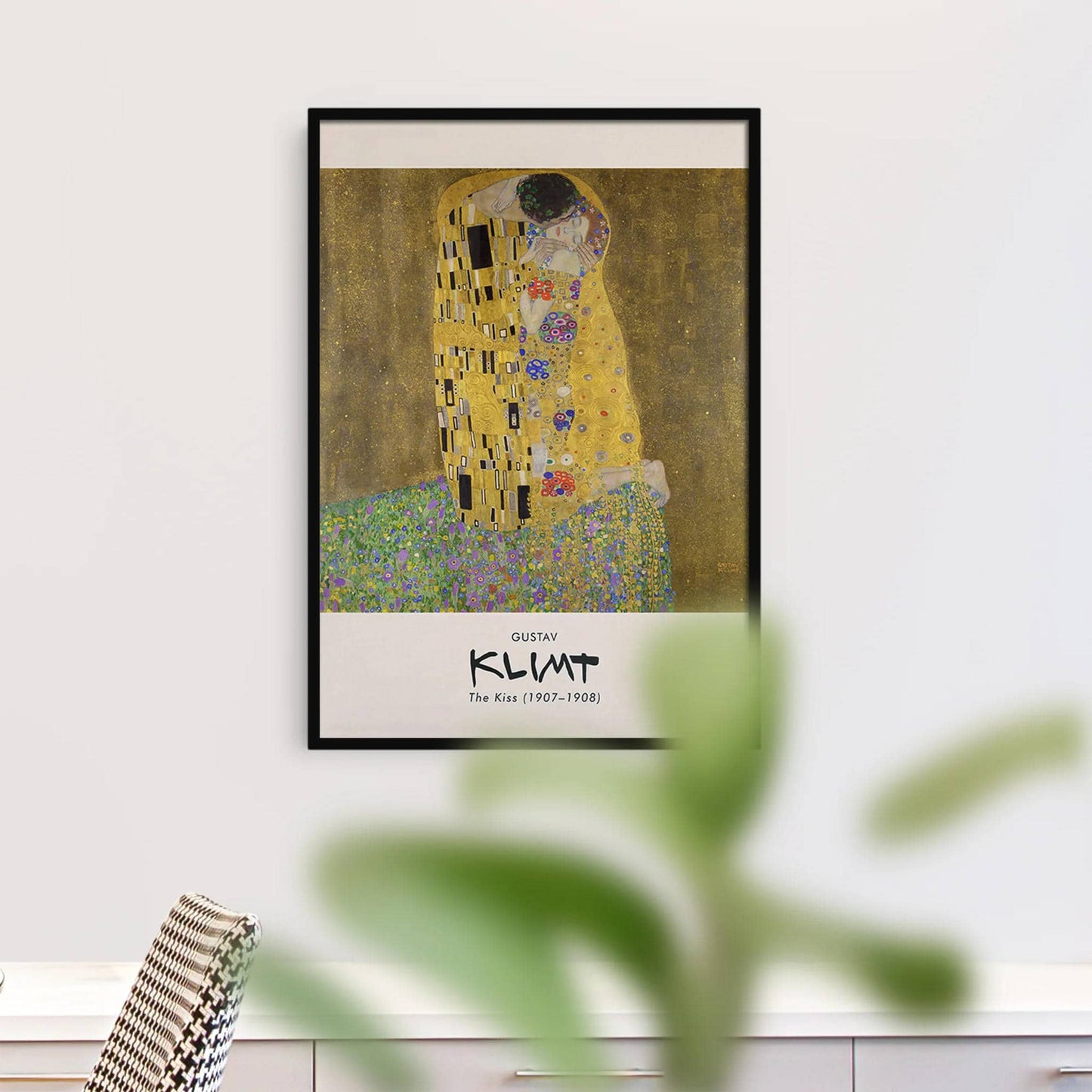 Gustav Klimt, The Kiss Poster - HypeSheriff