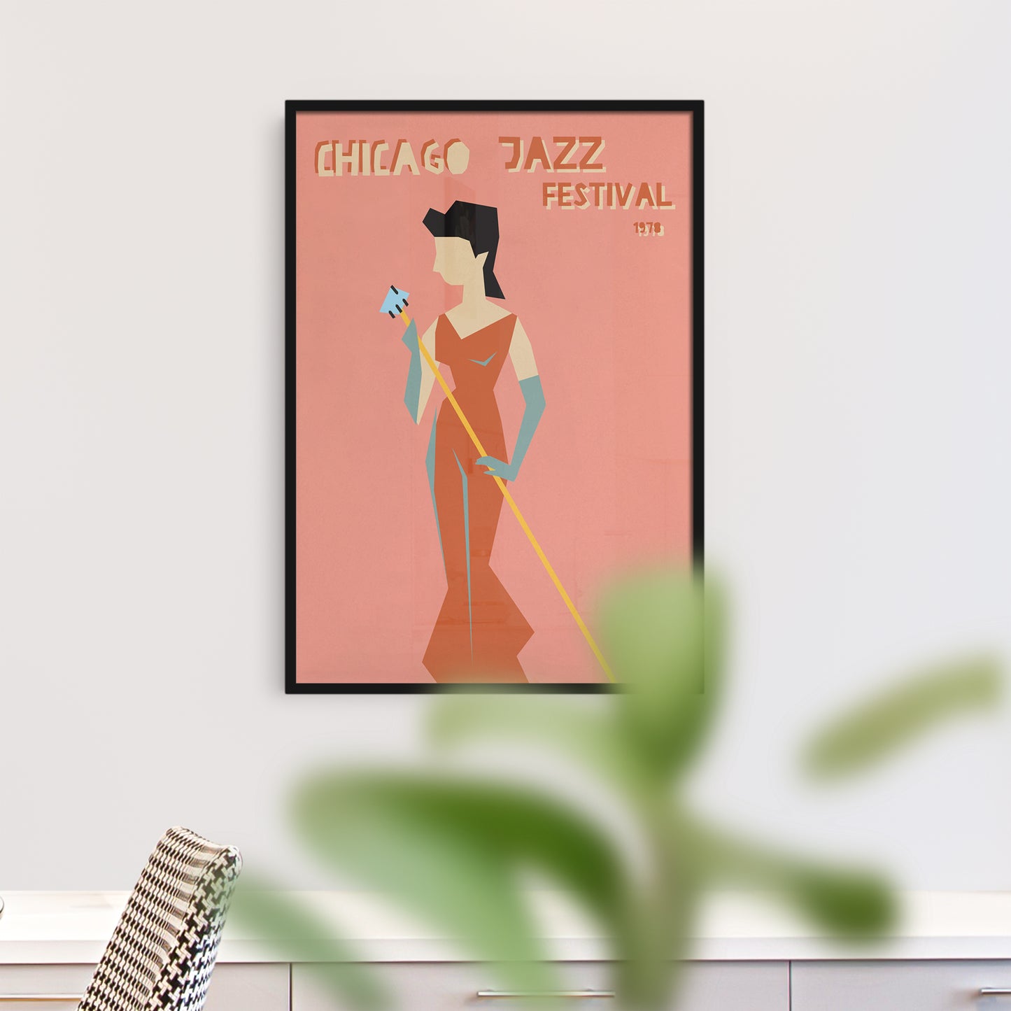 1978 Chicago Jazz Festival Poster - HypeSheriff