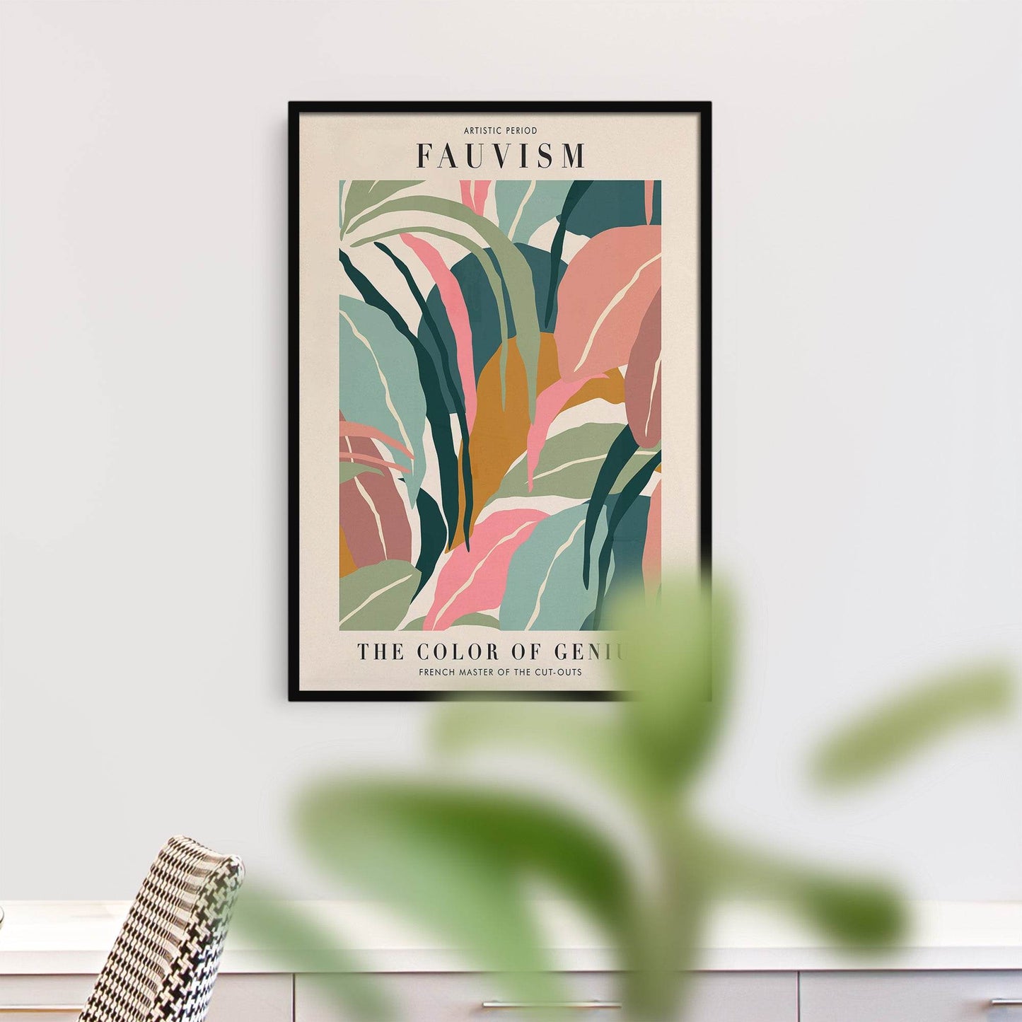 Floral Fauvism Art Poster - HypeSheriff