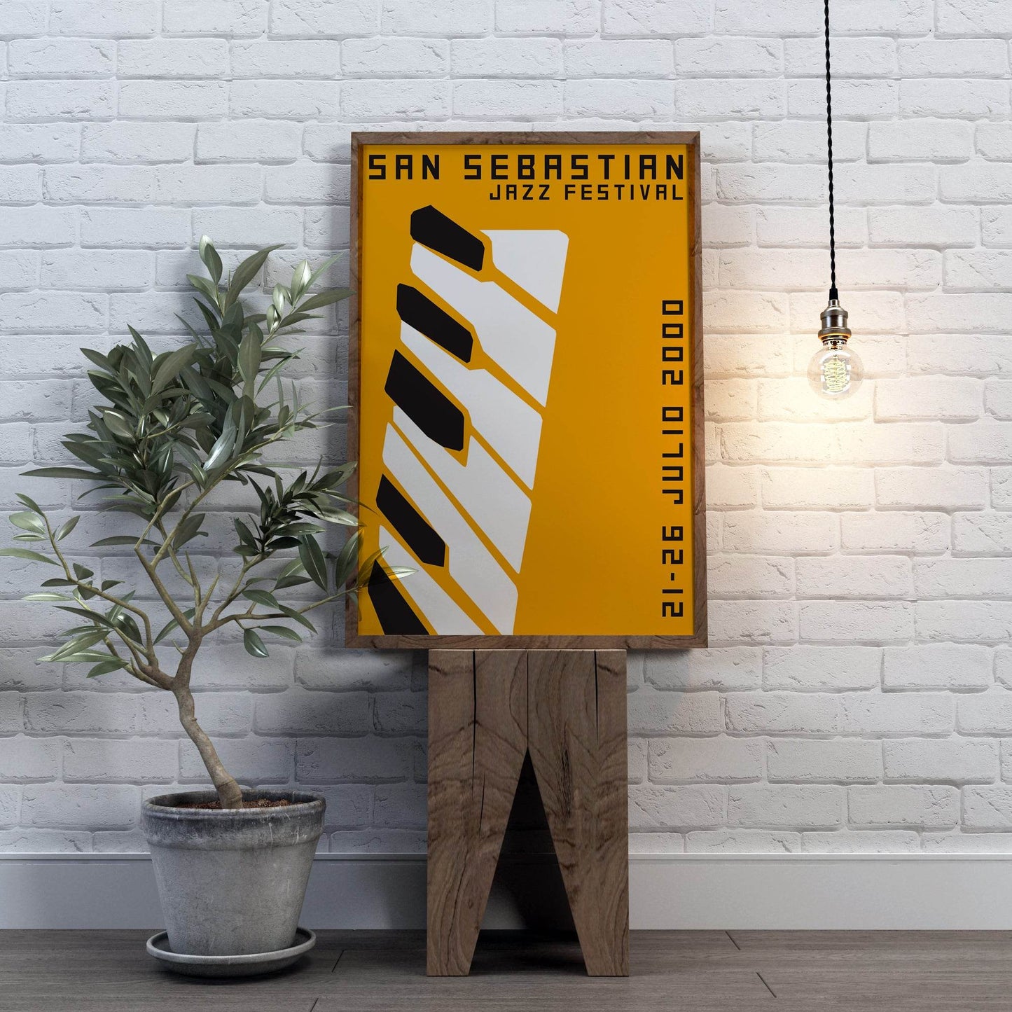 San Sebastian Jazz Festival Print - HypeSheriff