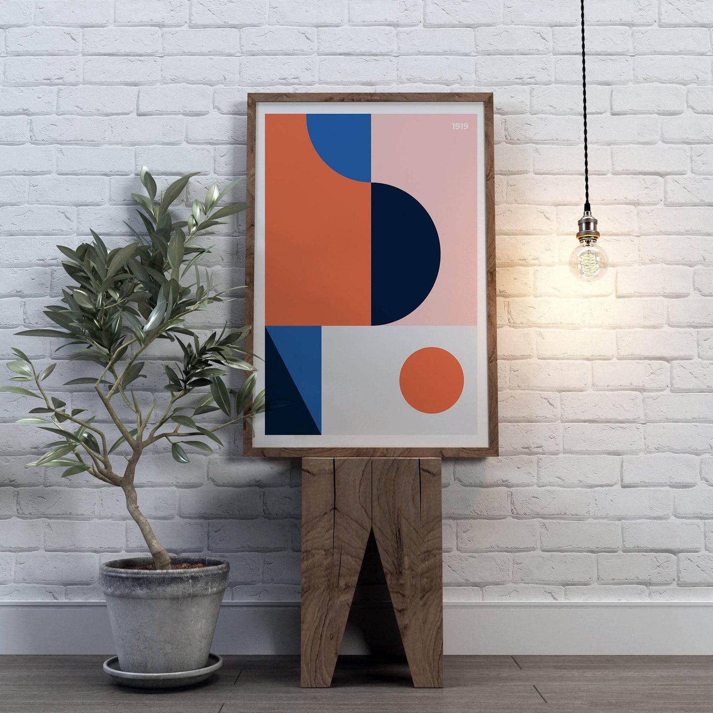 Colorful Bauhaus Poster - HypeSheriff