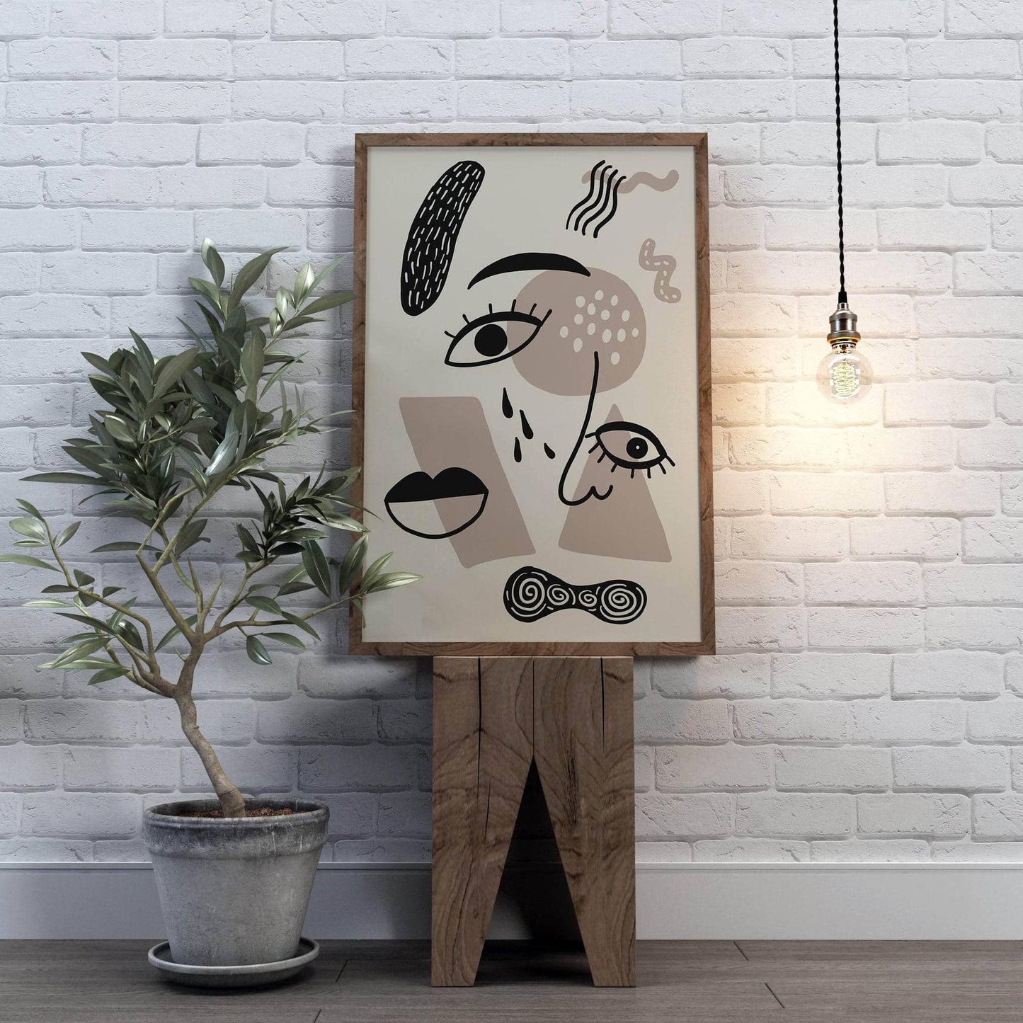 Cubism Art Print - HypeSheriff
