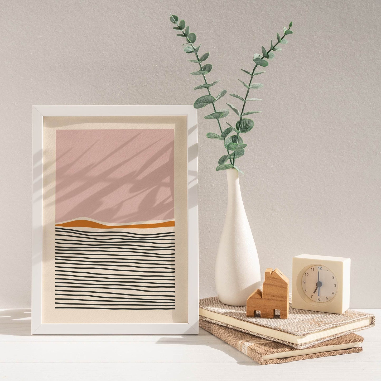 Abstract Mid Century Art Print - HypeSheriff