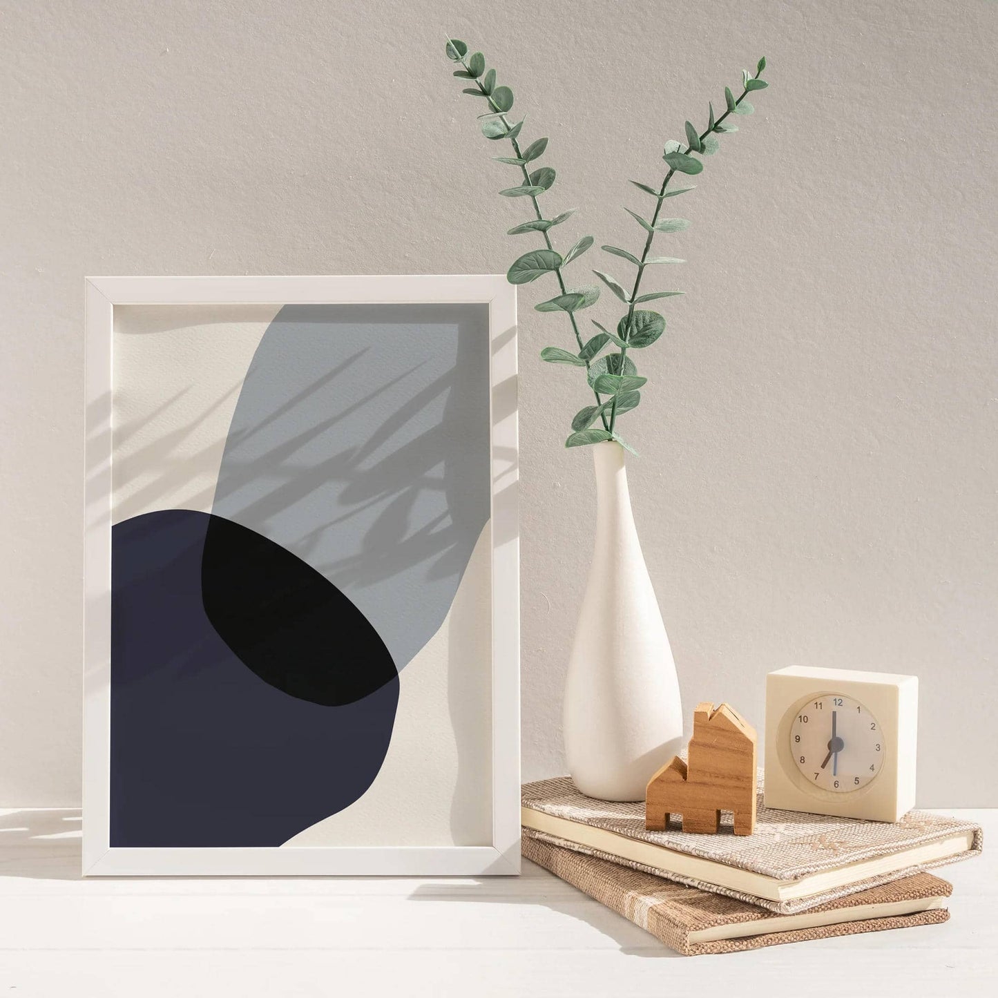 Graphite Scandinavian Abstract Poster - HypeSheriff