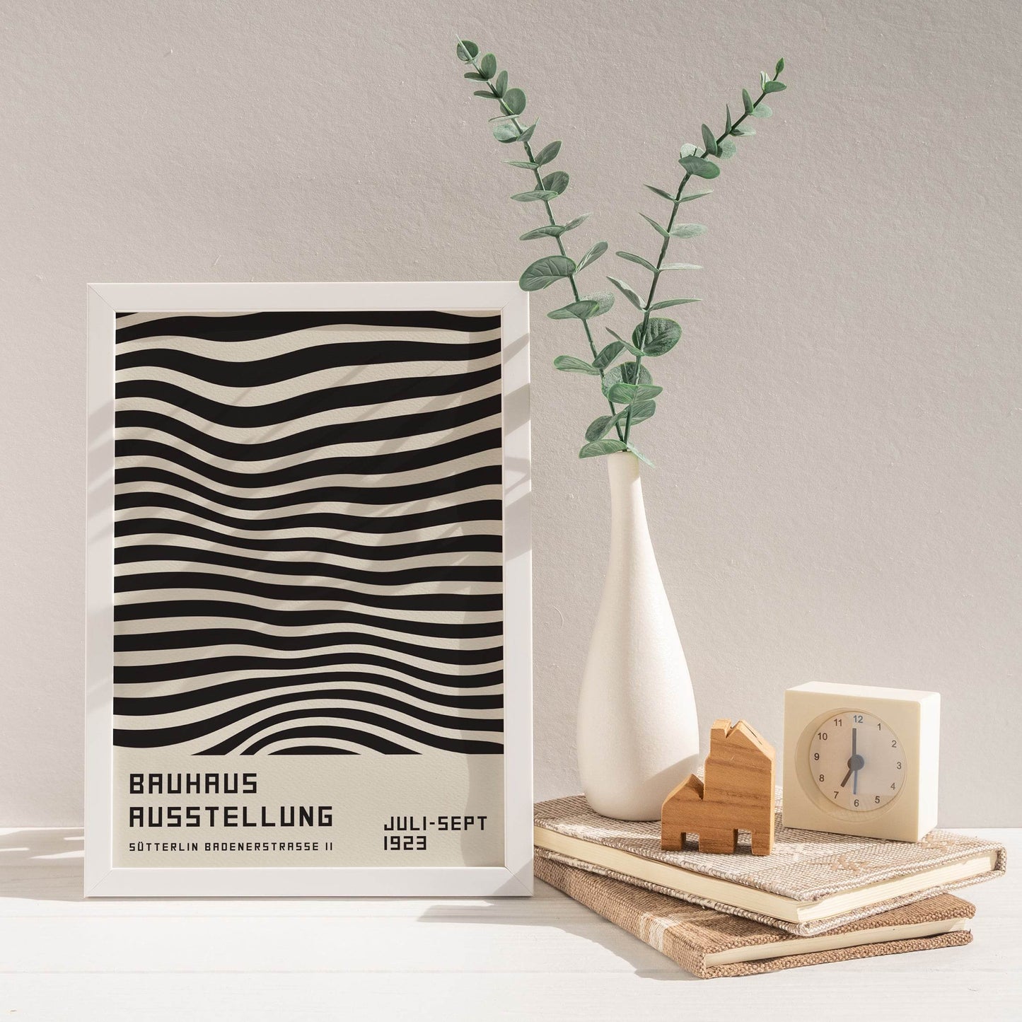 Bauhaus Black and White Poster - HypeSheriff