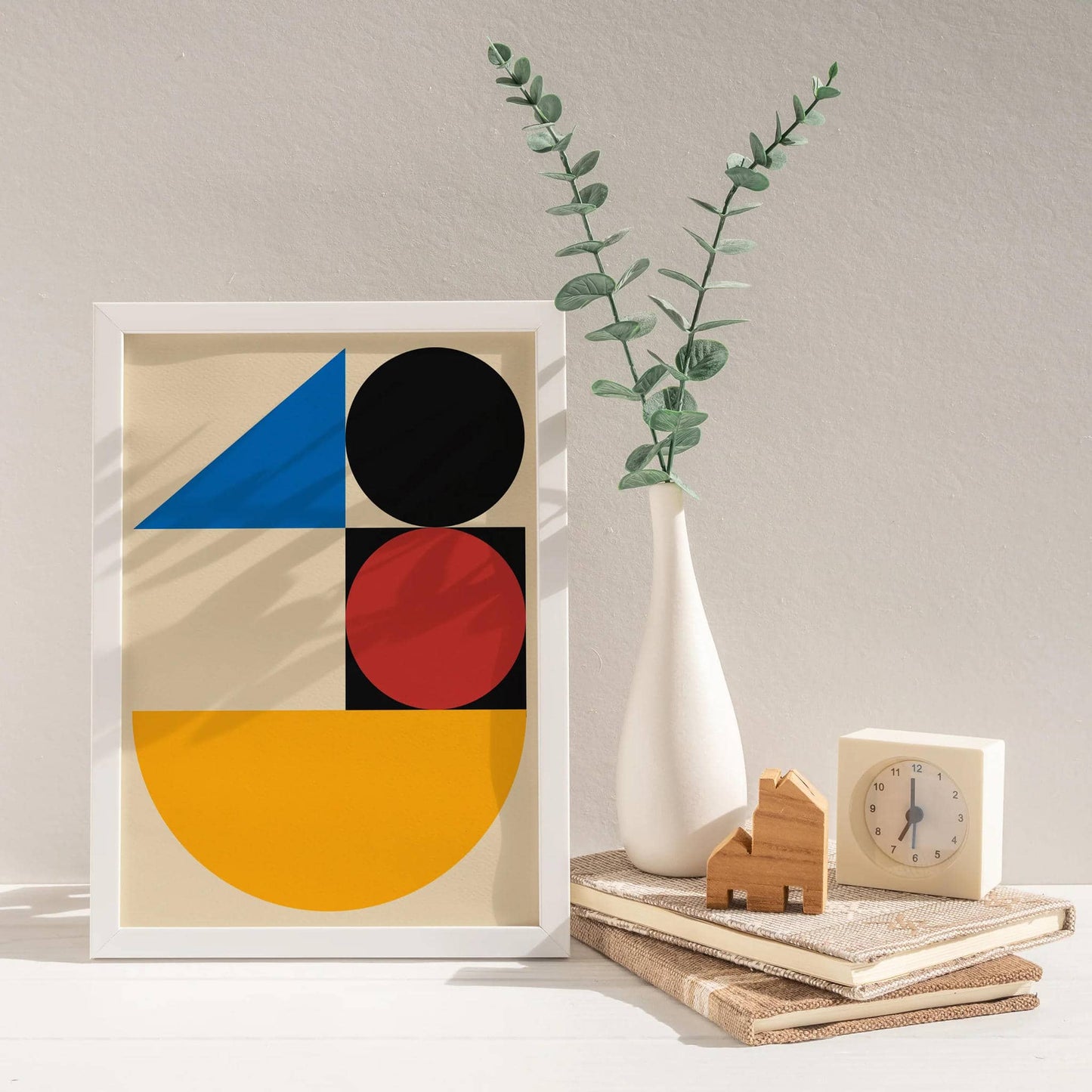 Minimalist Geometric Bauhaus Poster - HypeSheriff