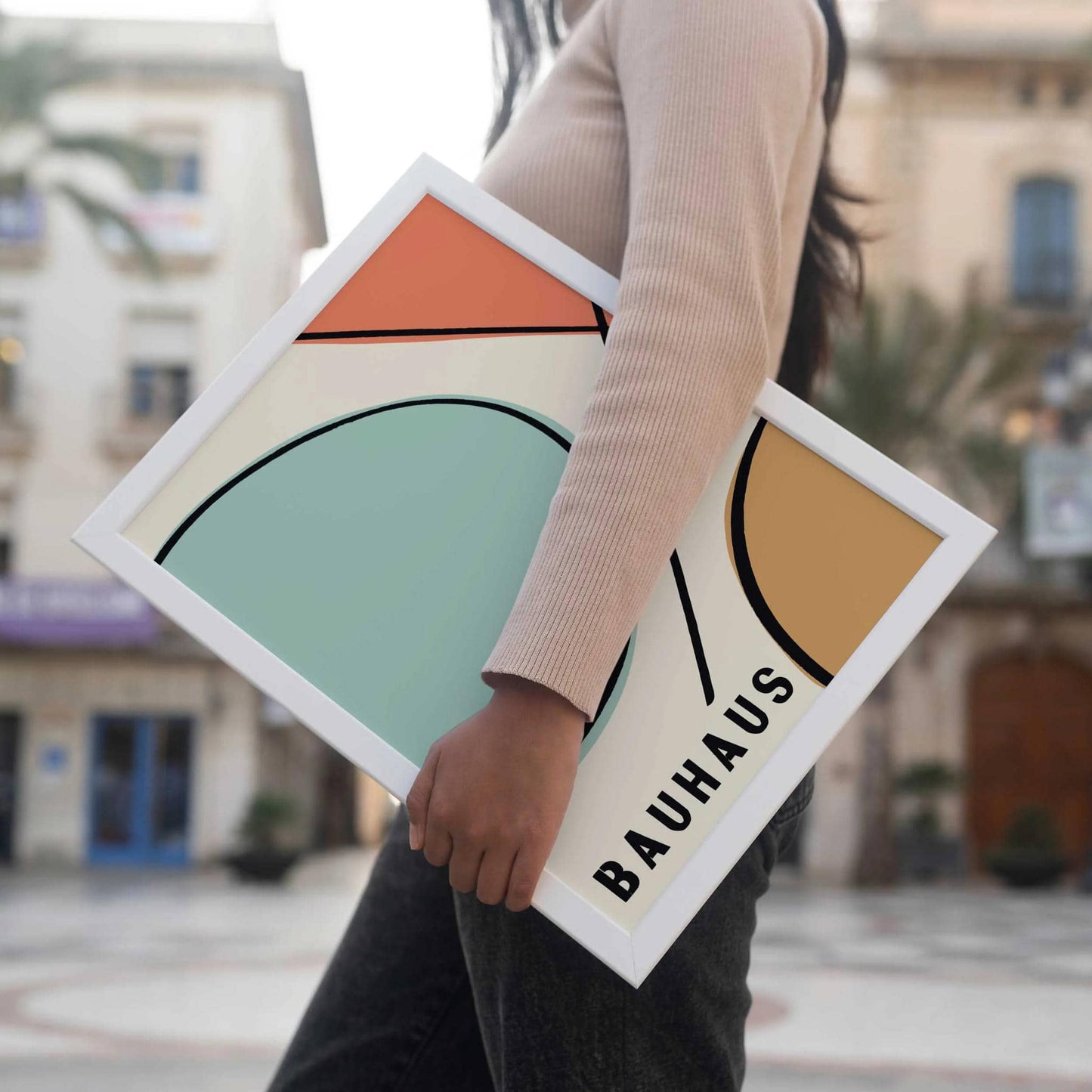 Abstract Composition Bauhaus Poster - HypeSheriff