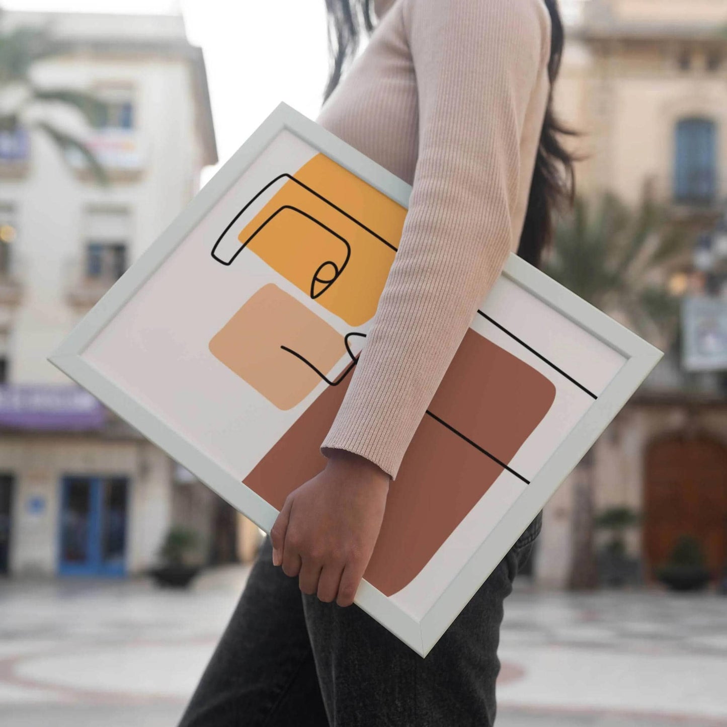 Set of 3 Cubism-Inspired Matching Prints - HypeSheriff
