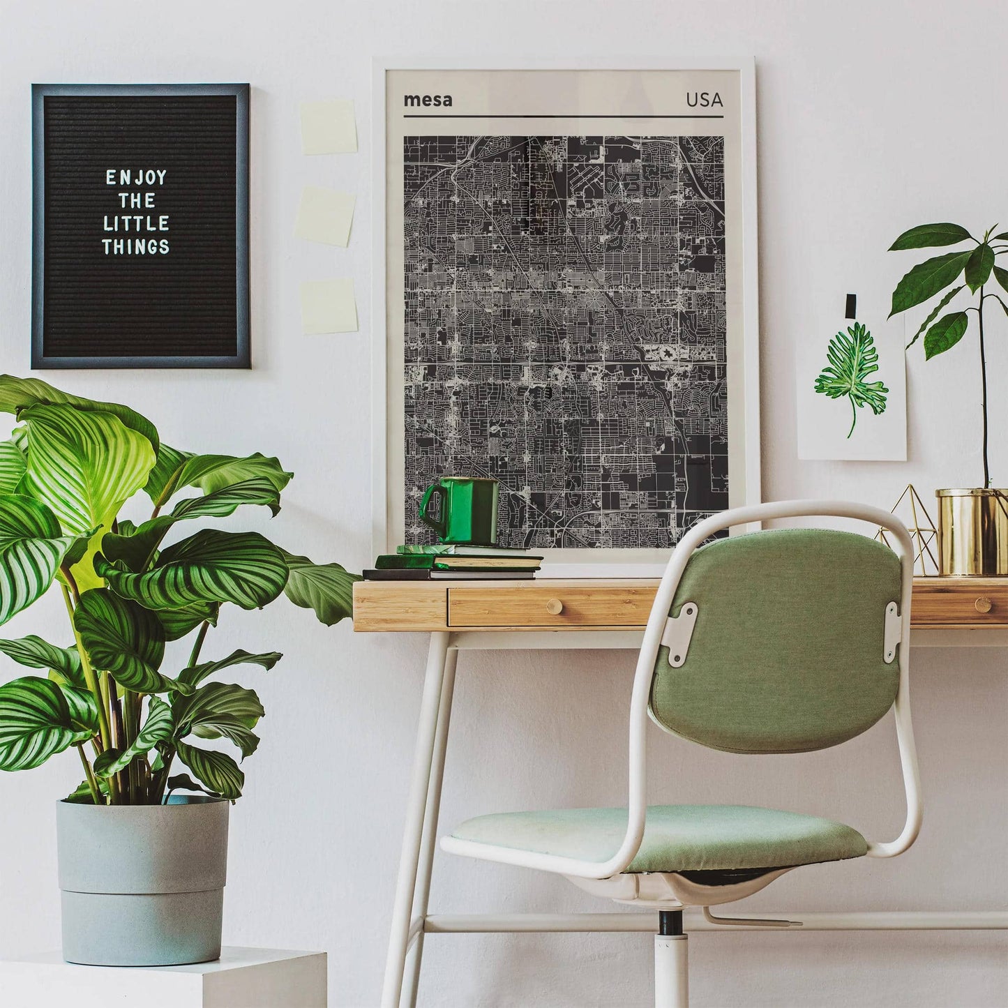 Mesa, USA - City Map Poster - HypeSheriff