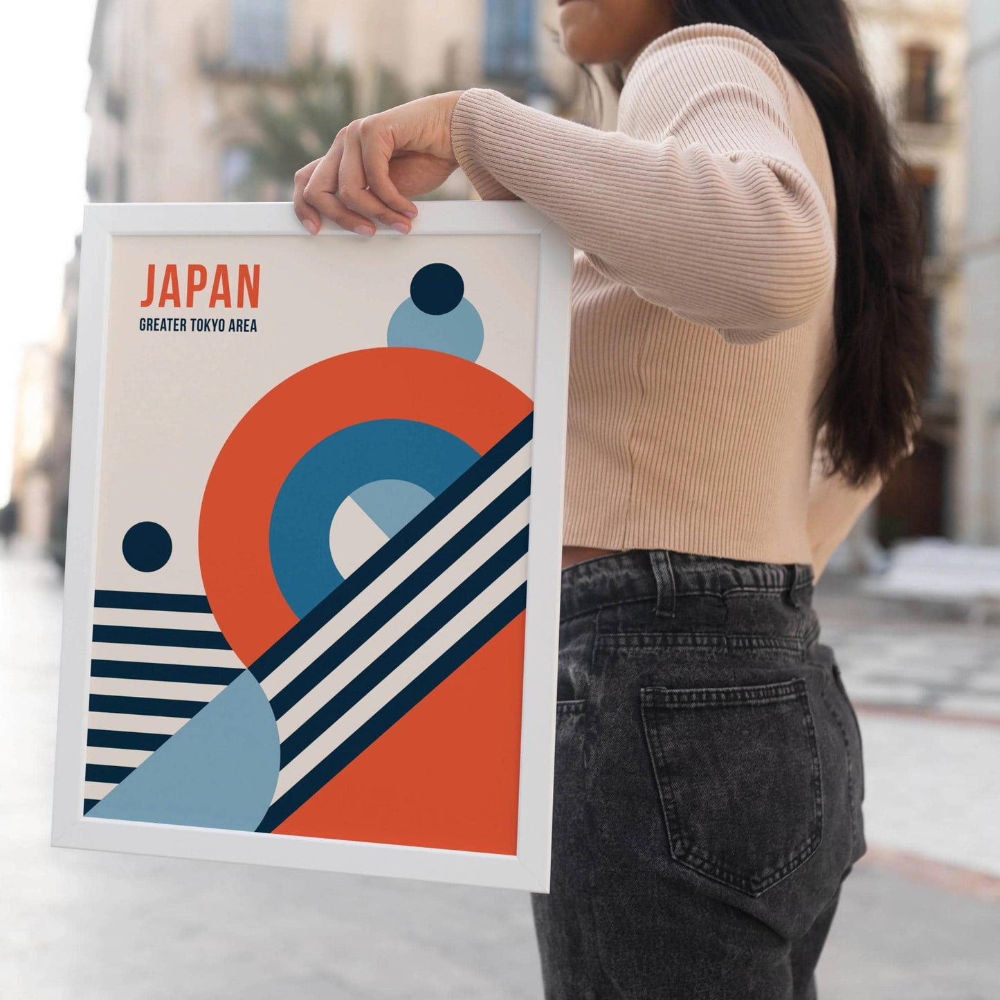 Greater Tokyo Area - Geometric Poster Print - HypeSheriff