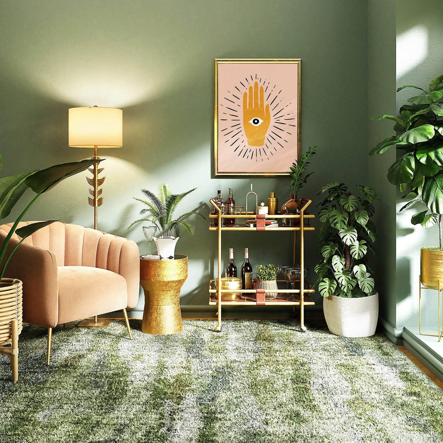 eye of providence art print - HypeSheriff