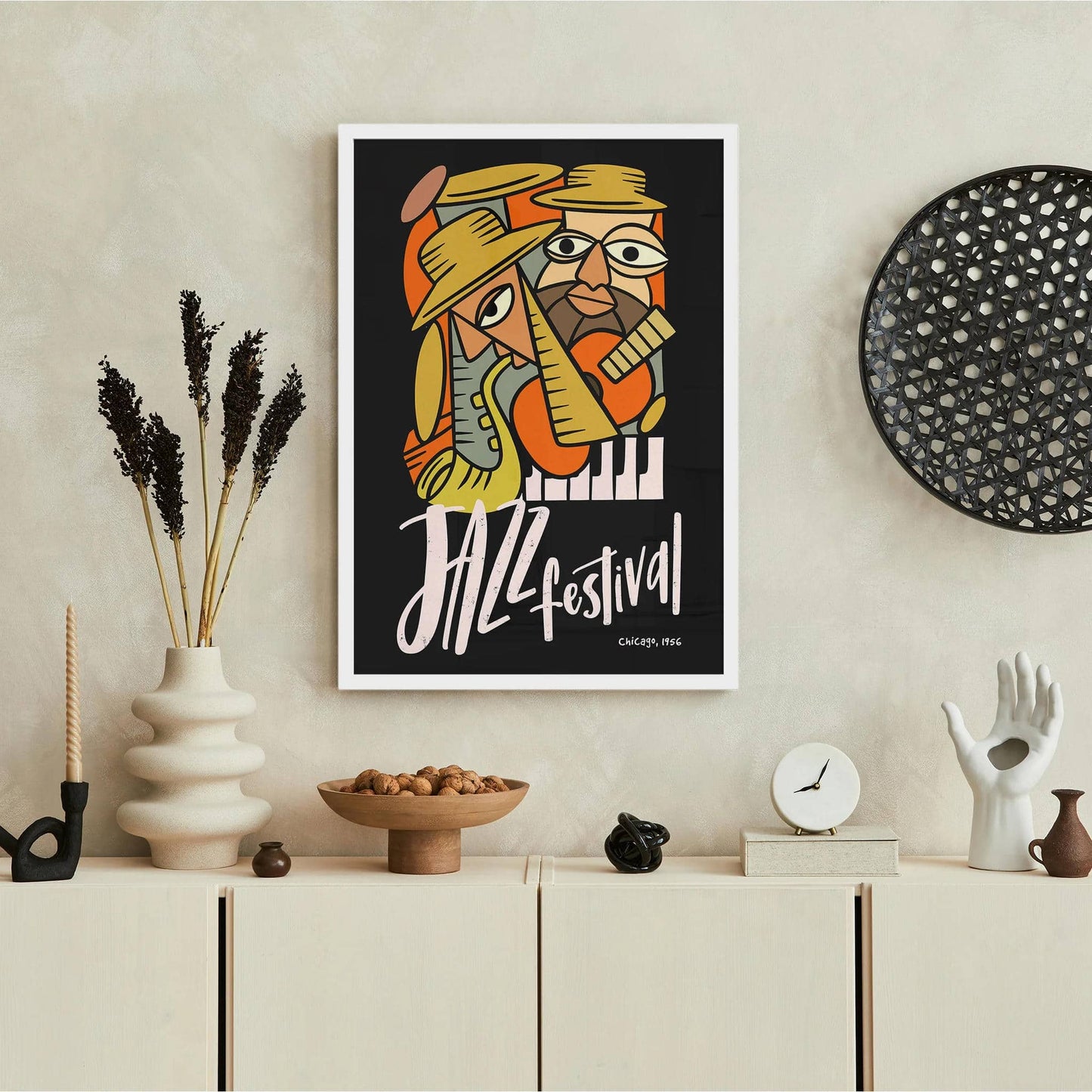 Jazz Festival, Chicago Poster - HypeSheriff