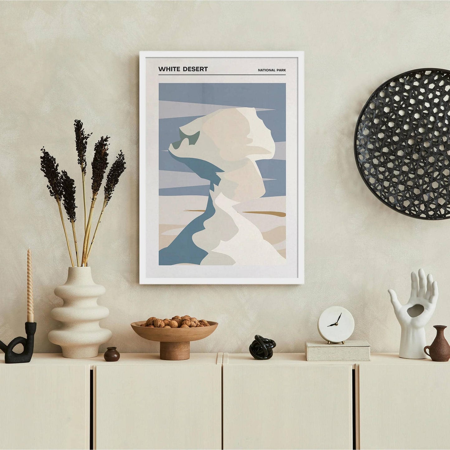 White Desert National Park Poster - HypeSheriff