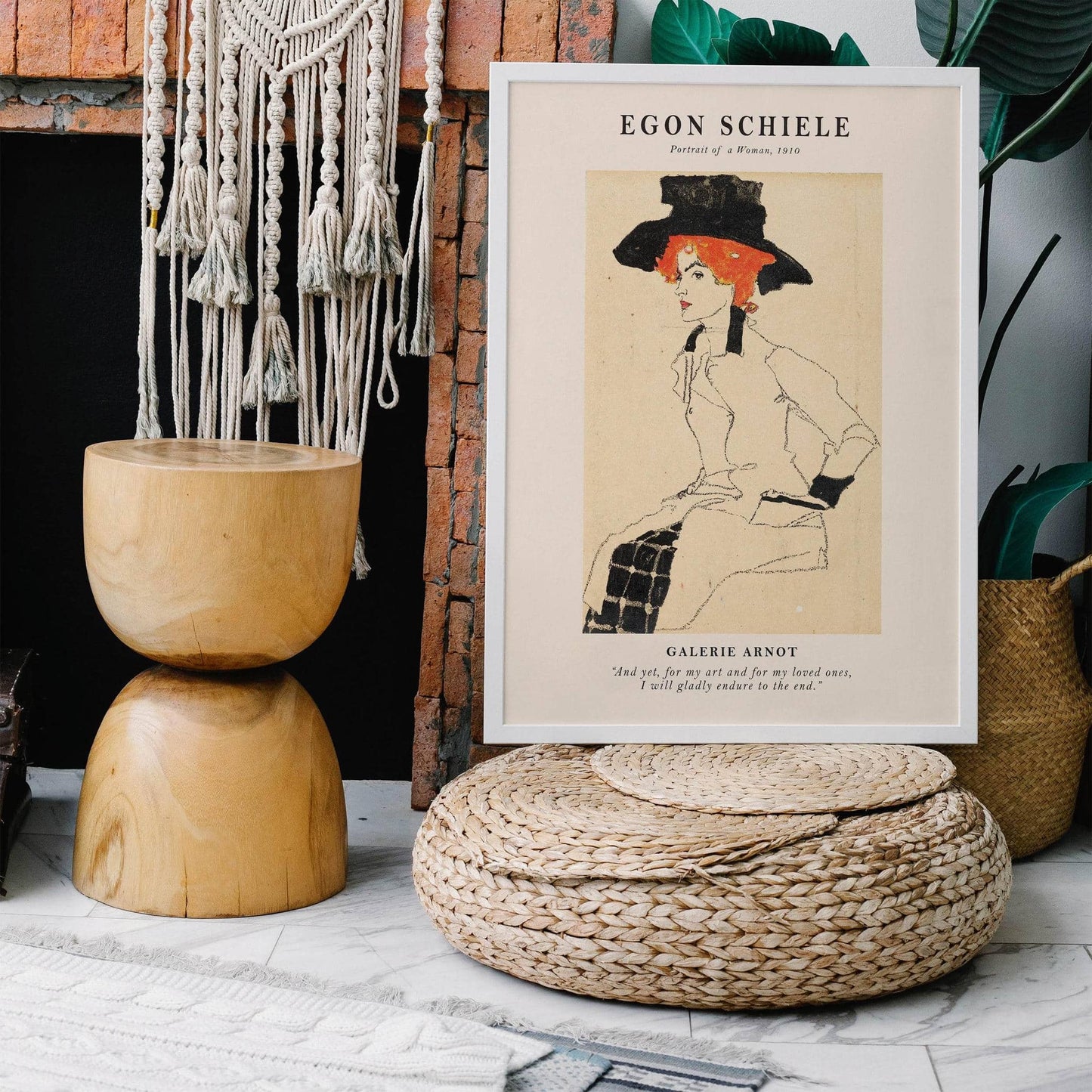 Portrait Of A Woman Print - HypeSheriff