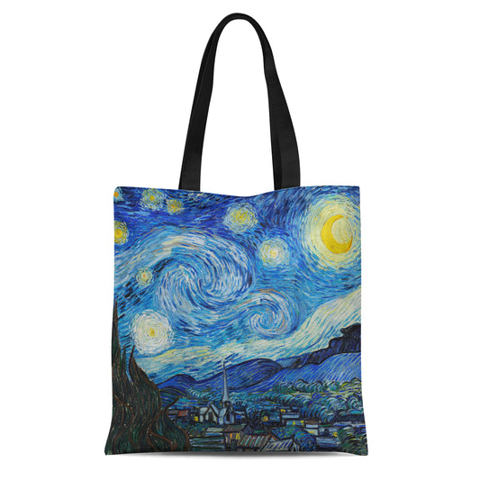Van Gogh Tote Bag - The Starry Night - HypeSheriff