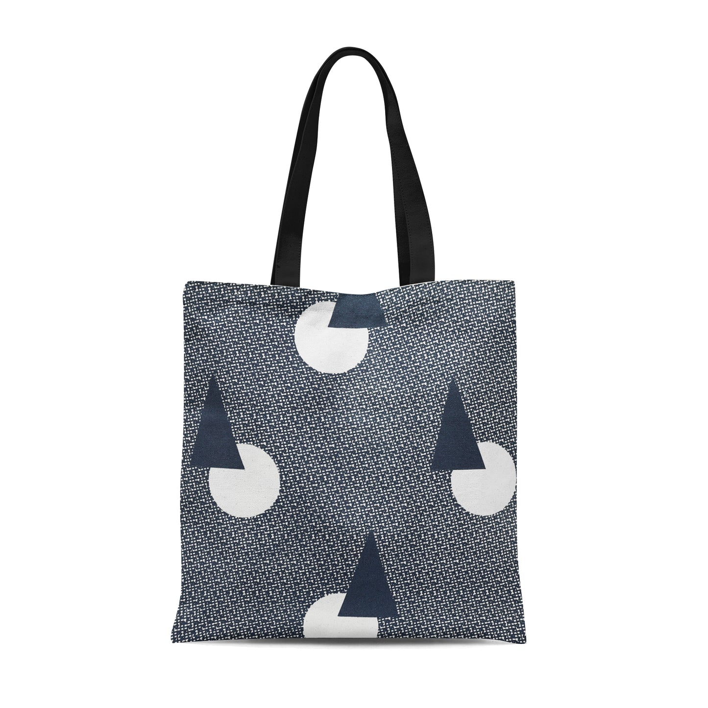 Blue Patterned Tote Bag - HypeSheriff