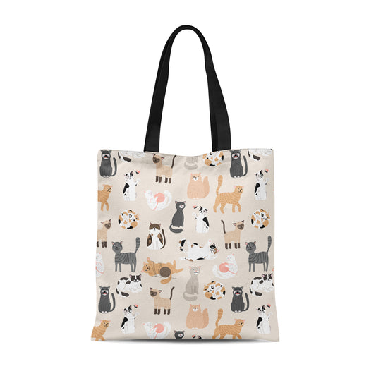Tote Bag with cute kittens