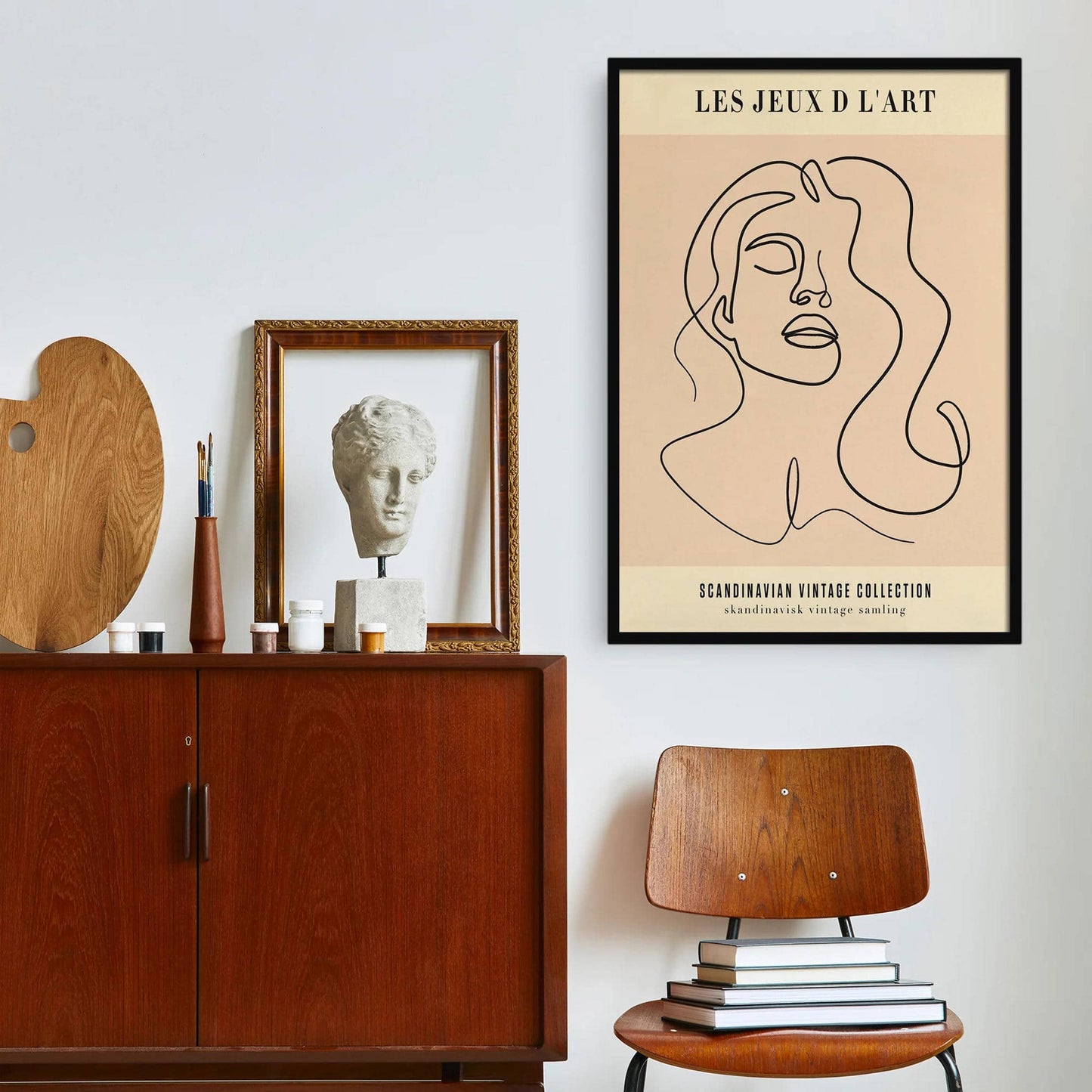 Scandinavian Vintage Collection Poster - HypeSheriff