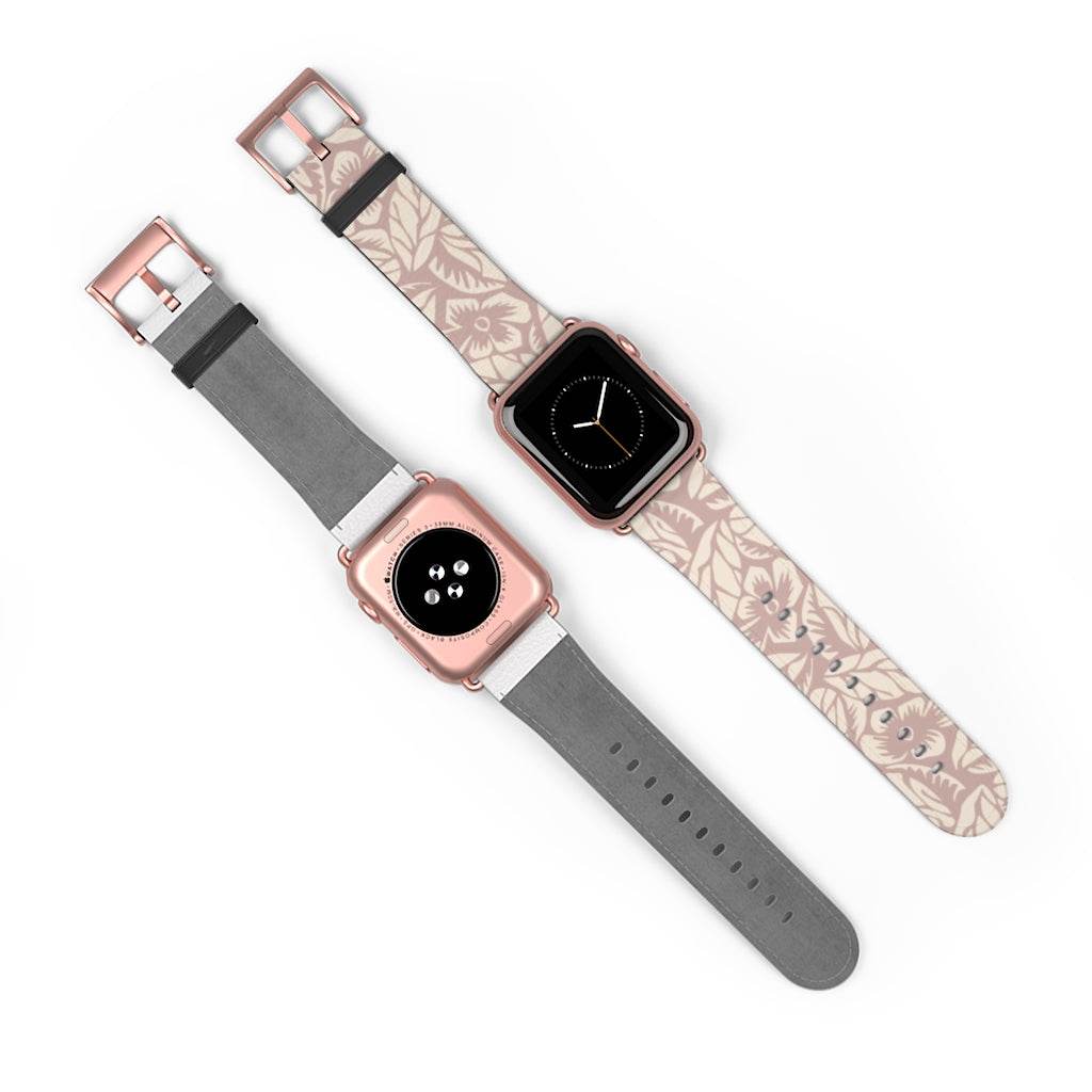 Pastel Floral Apple Watch Band - HypeSheriff