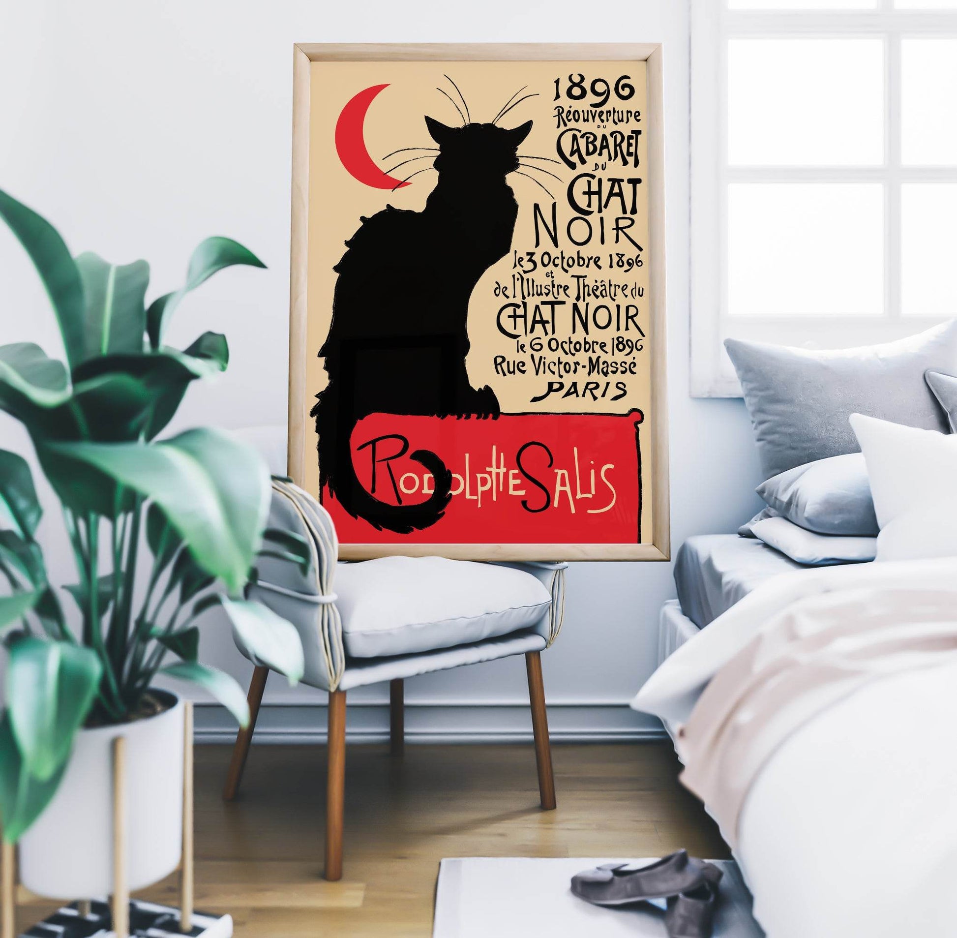 Le Chat Noir Poster - HypeSheriff