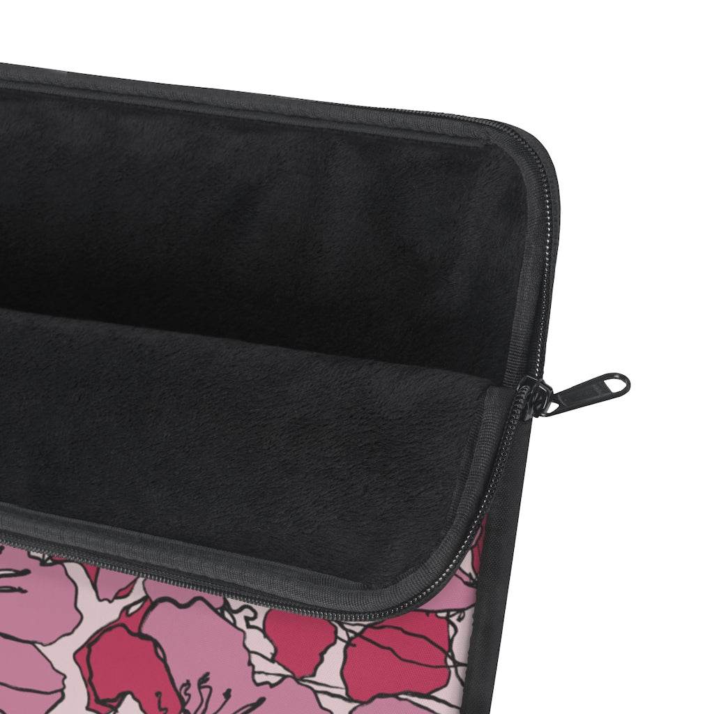 PINK BOTANICAL LAPTOP SLEEVE - HypeSheriff