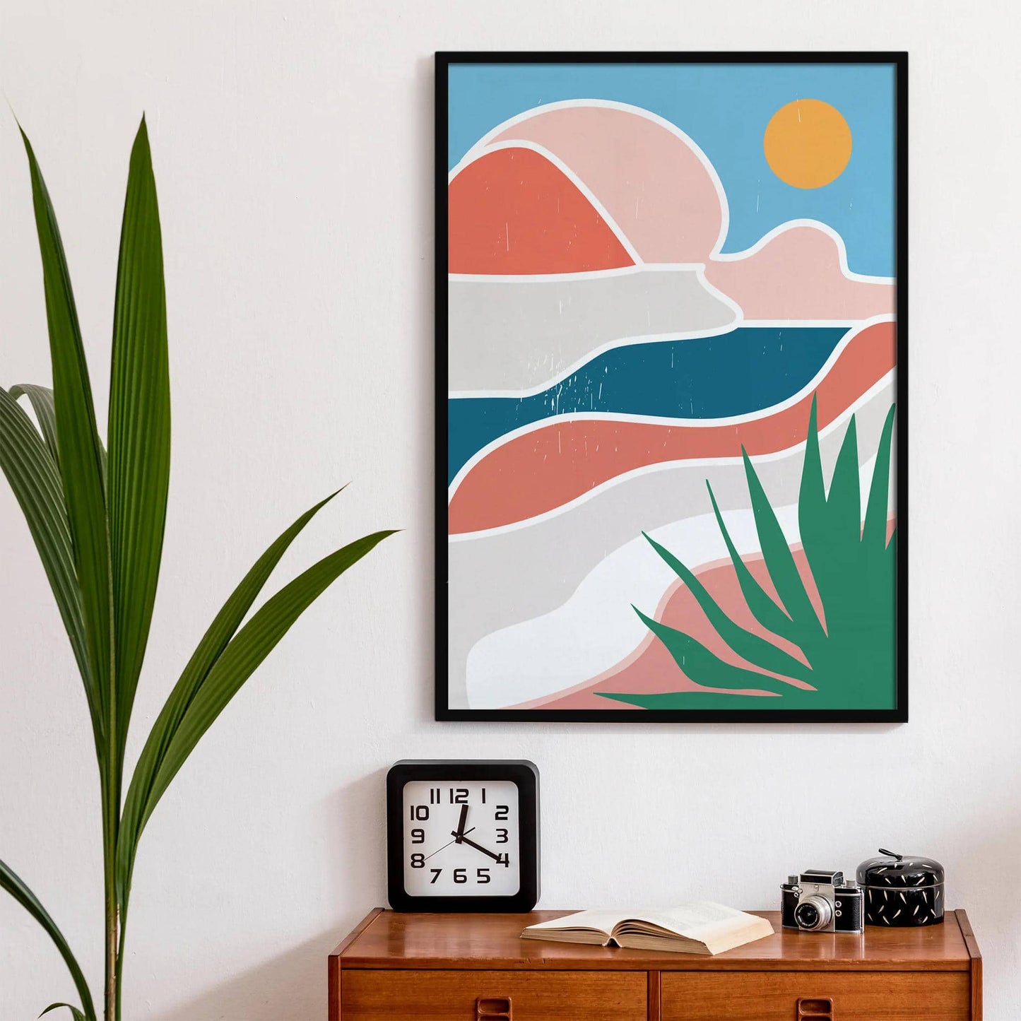 Japan-Inspired Landscape Minimalist Poster - HypeSheriff