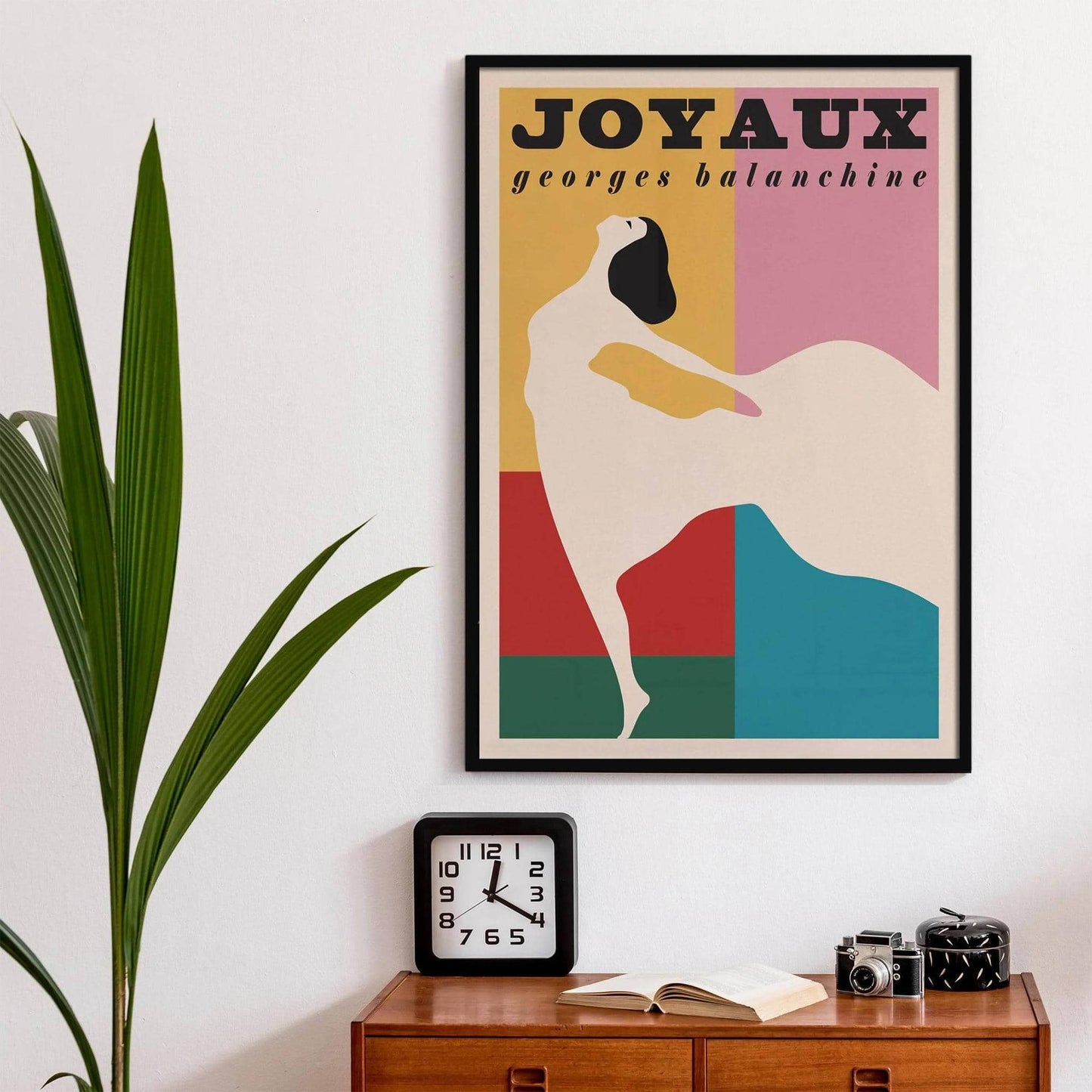 JOYAUX - colorful ballet poster - HypeSheriff