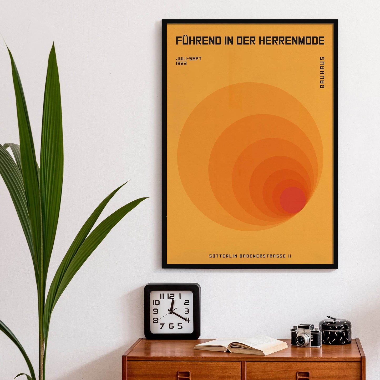 Yellow Bauhaus Poster - HypeSheriff