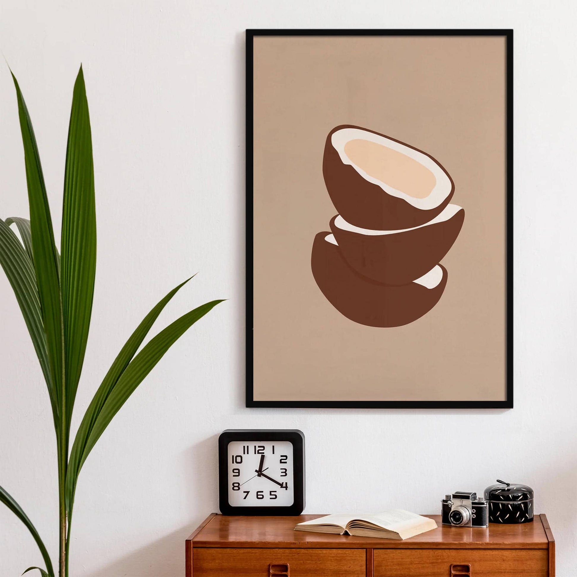 Coconut Minimalist Poster - HypeSheriff