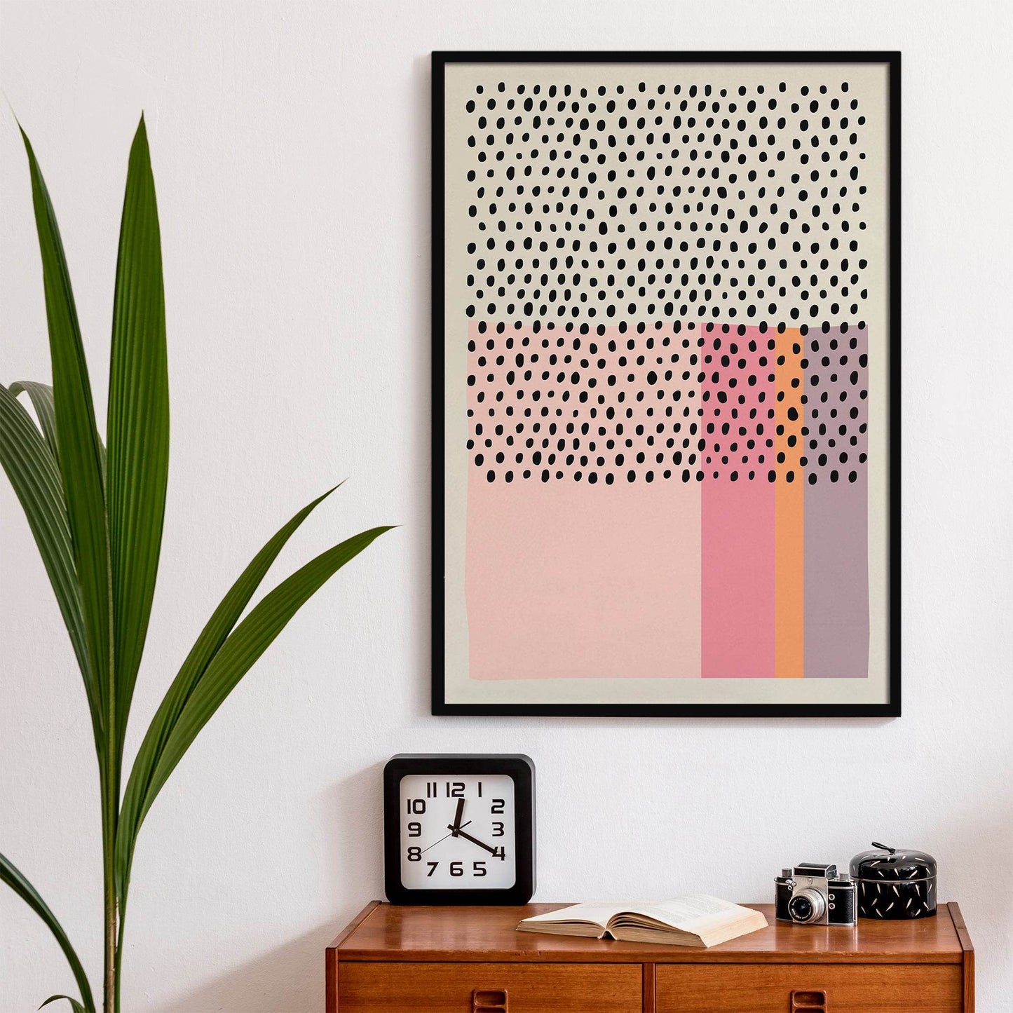 Pastel Abstraction - MidCentury Modern Poster - HypeSheriff