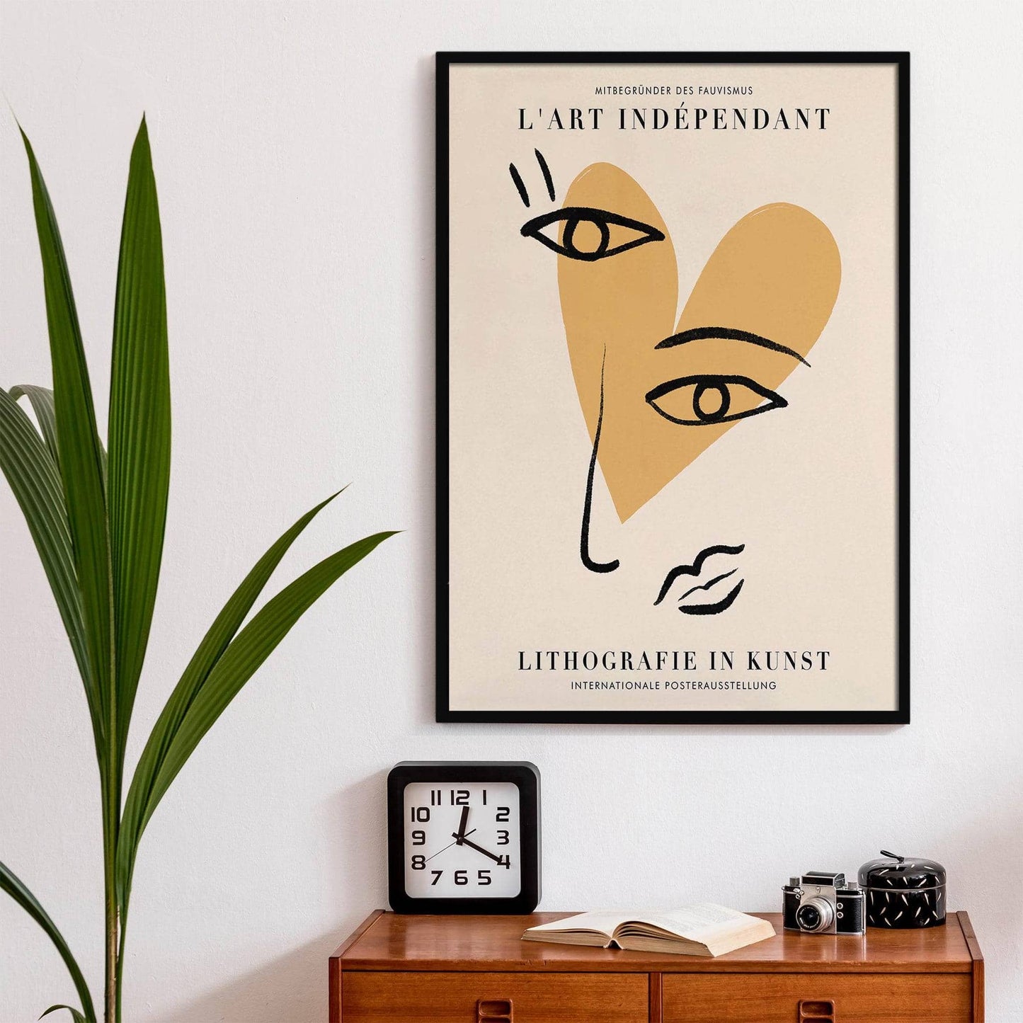 Line Art Litografie Poster - HypeSheriff