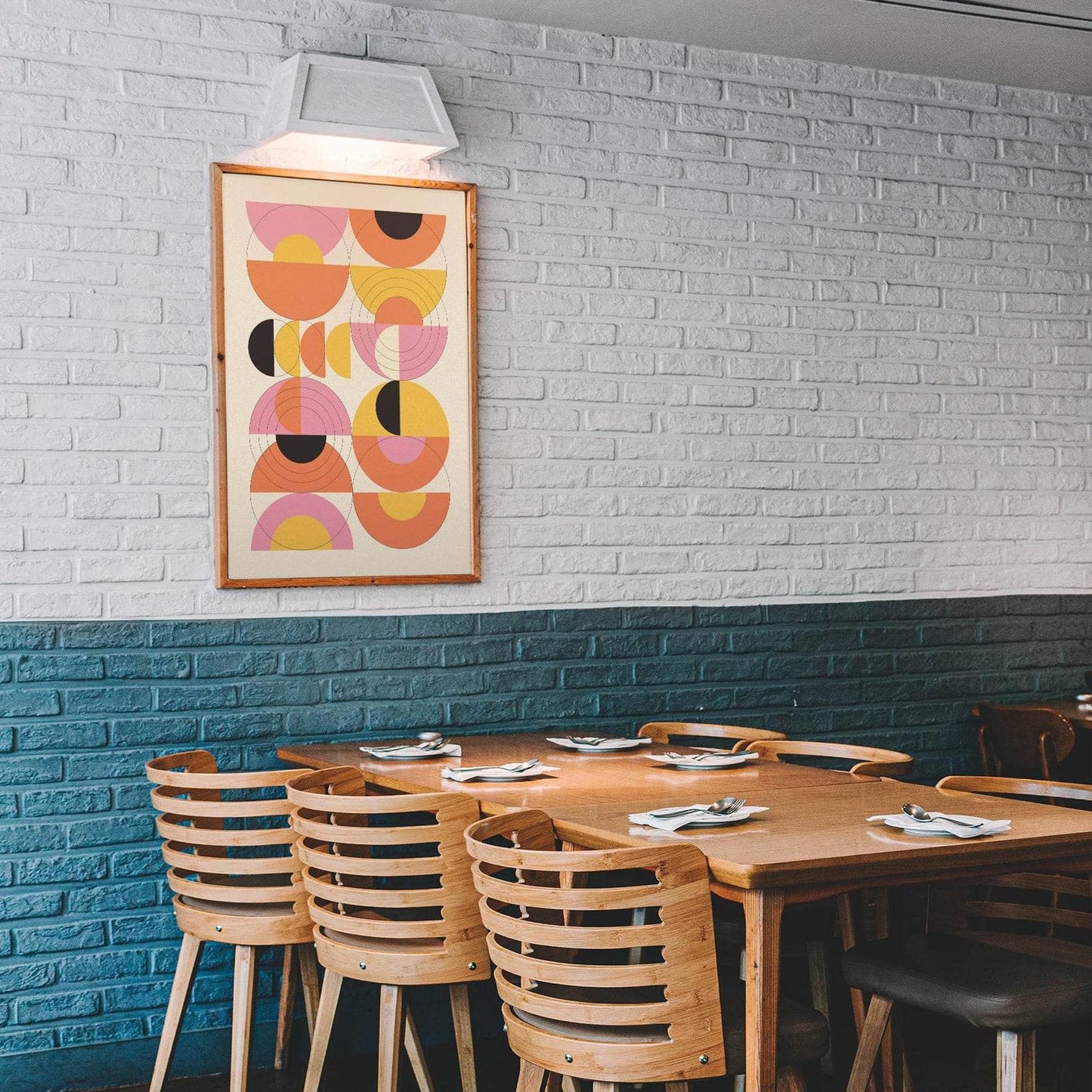 Bauhaus Inspired Abstract Art Print - HypeSheriff