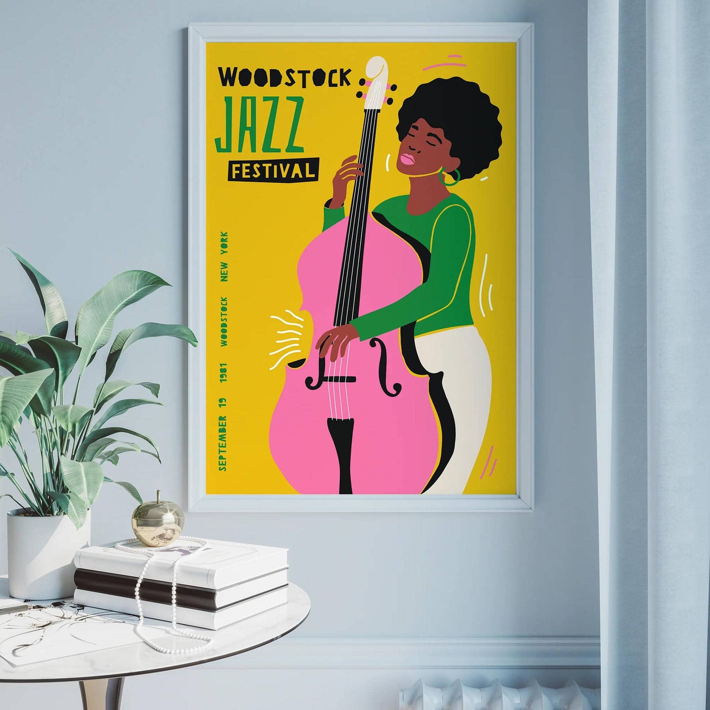 Woodstock Jazz Festival Poster - HypeSheriff