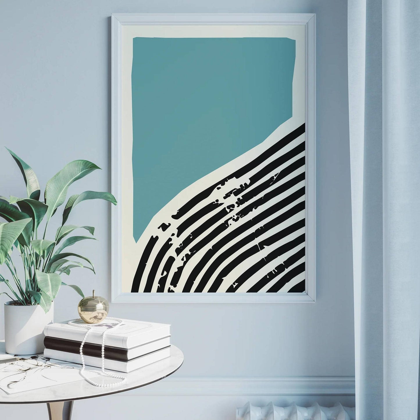 Mid-Century Modern Abstraction Poster - HypeSheriff