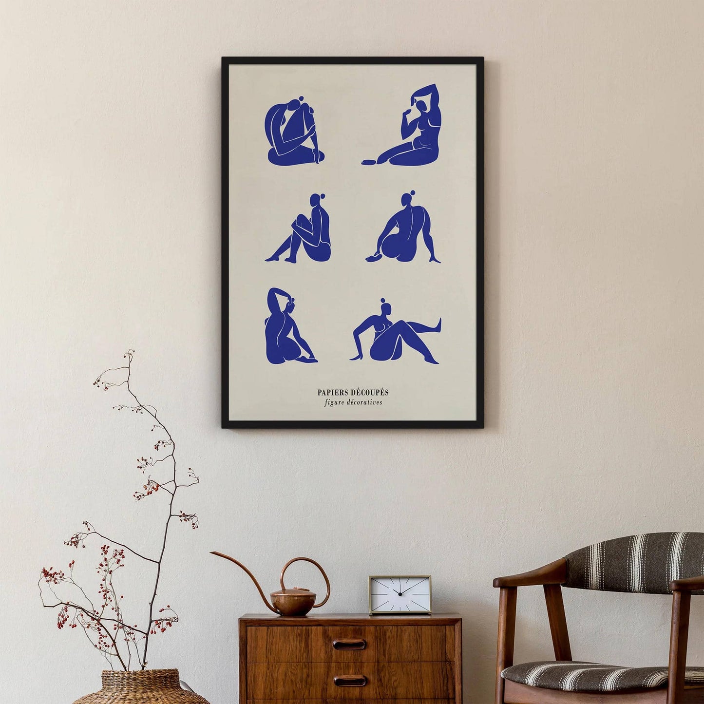 Blue Women Poster - HypeSheriff