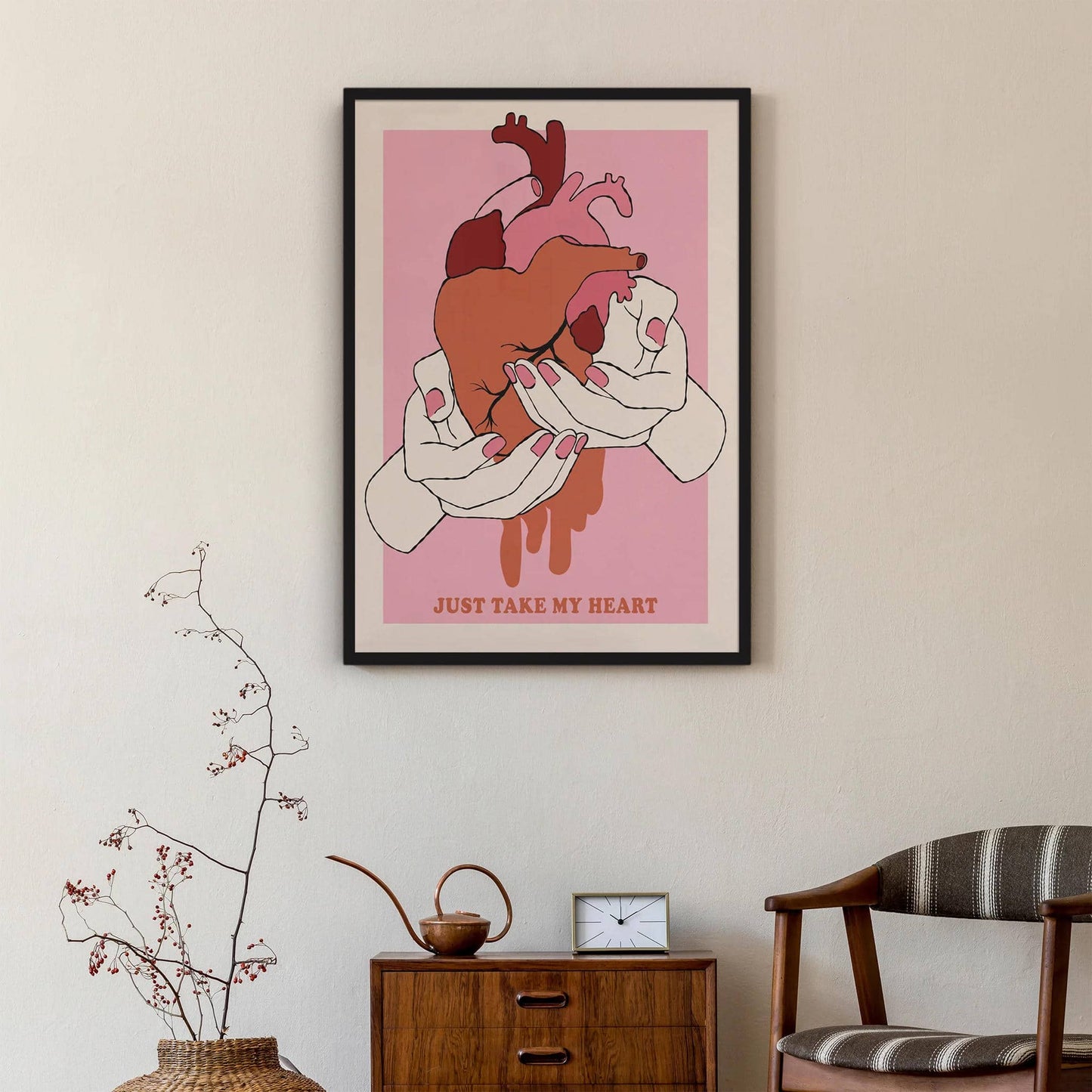 Just Take My Heart Poster - HypeSheriff