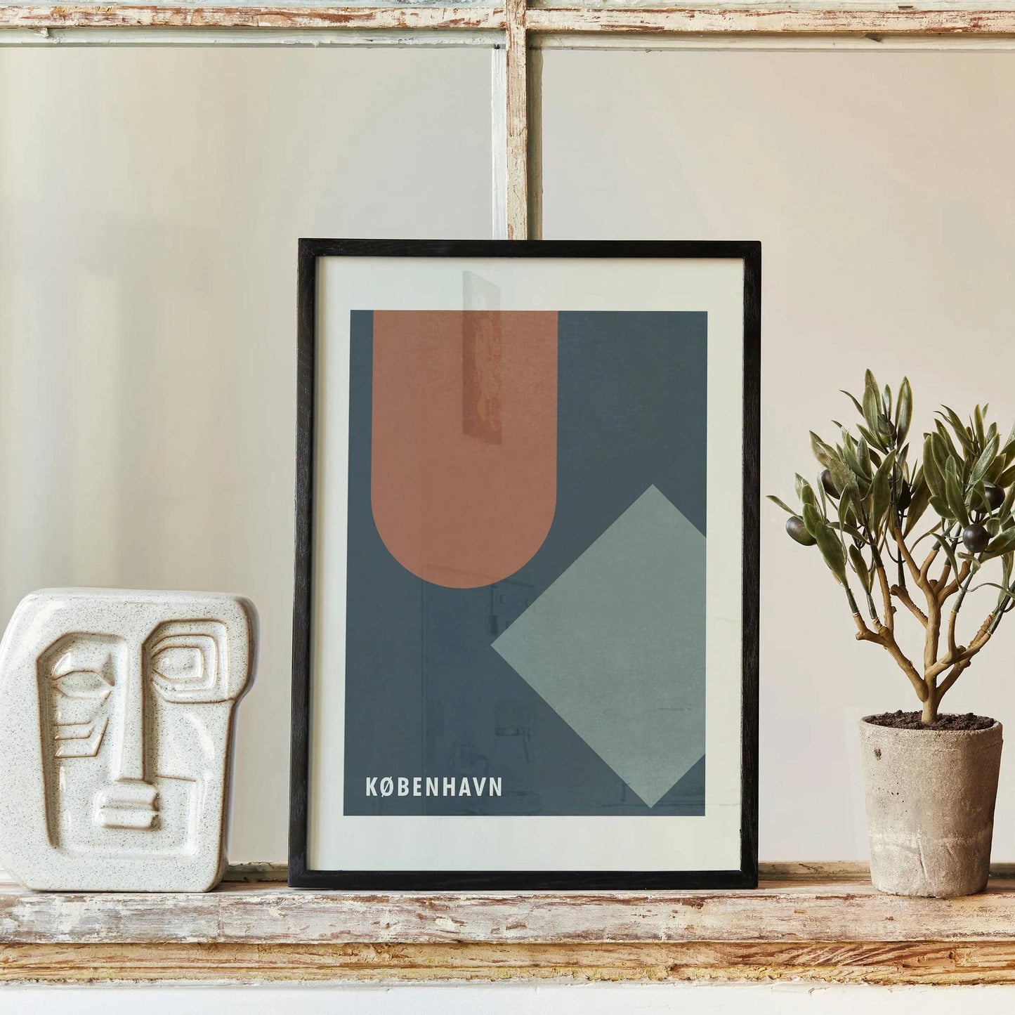 København Abstract Print - HypeSheriff