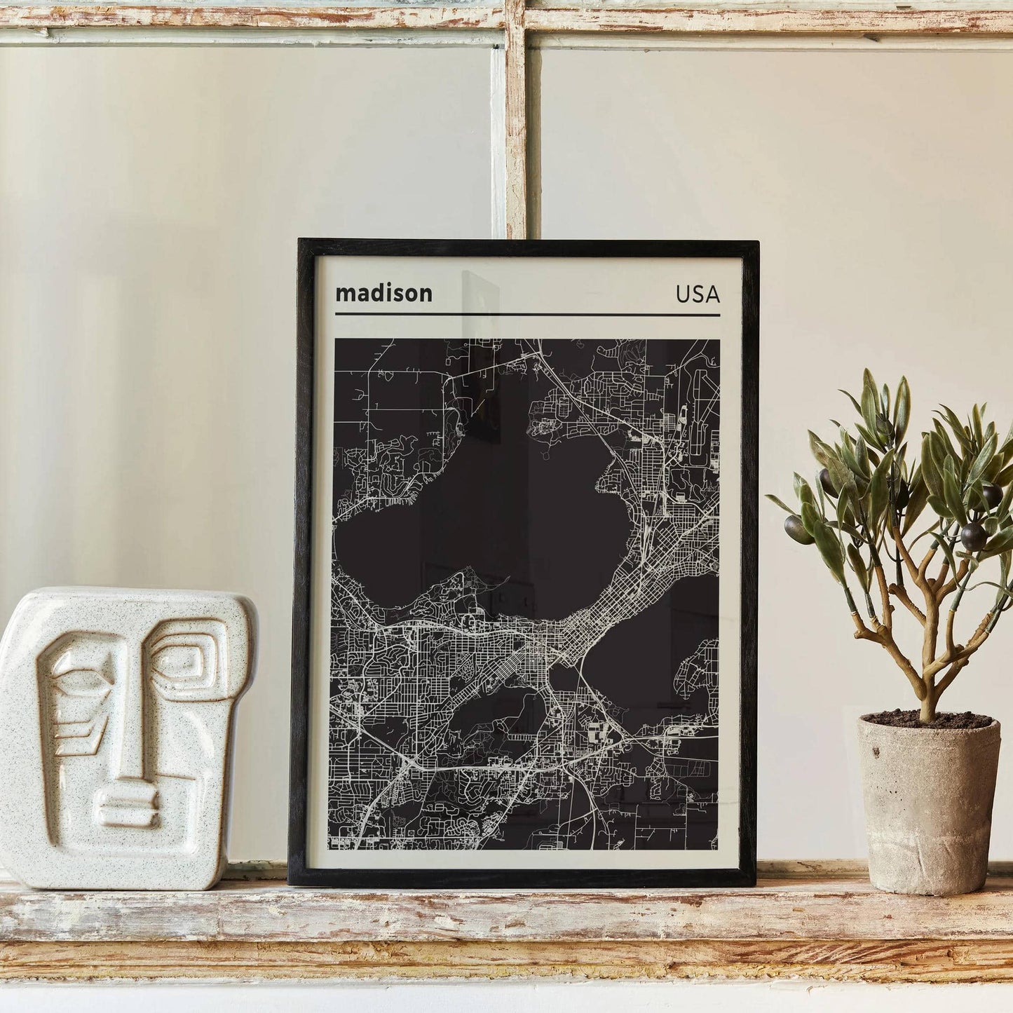 Madison USA - City Map Poster - HypeSheriff